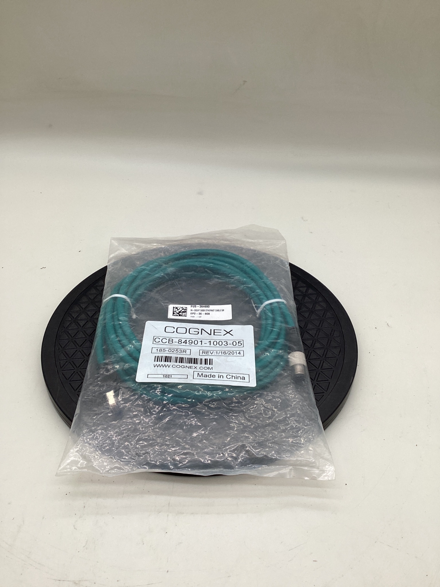 COGNEX CCB-84901-1003-05 In-Sight 5XXX Ethernet Cable 5M NEW 0