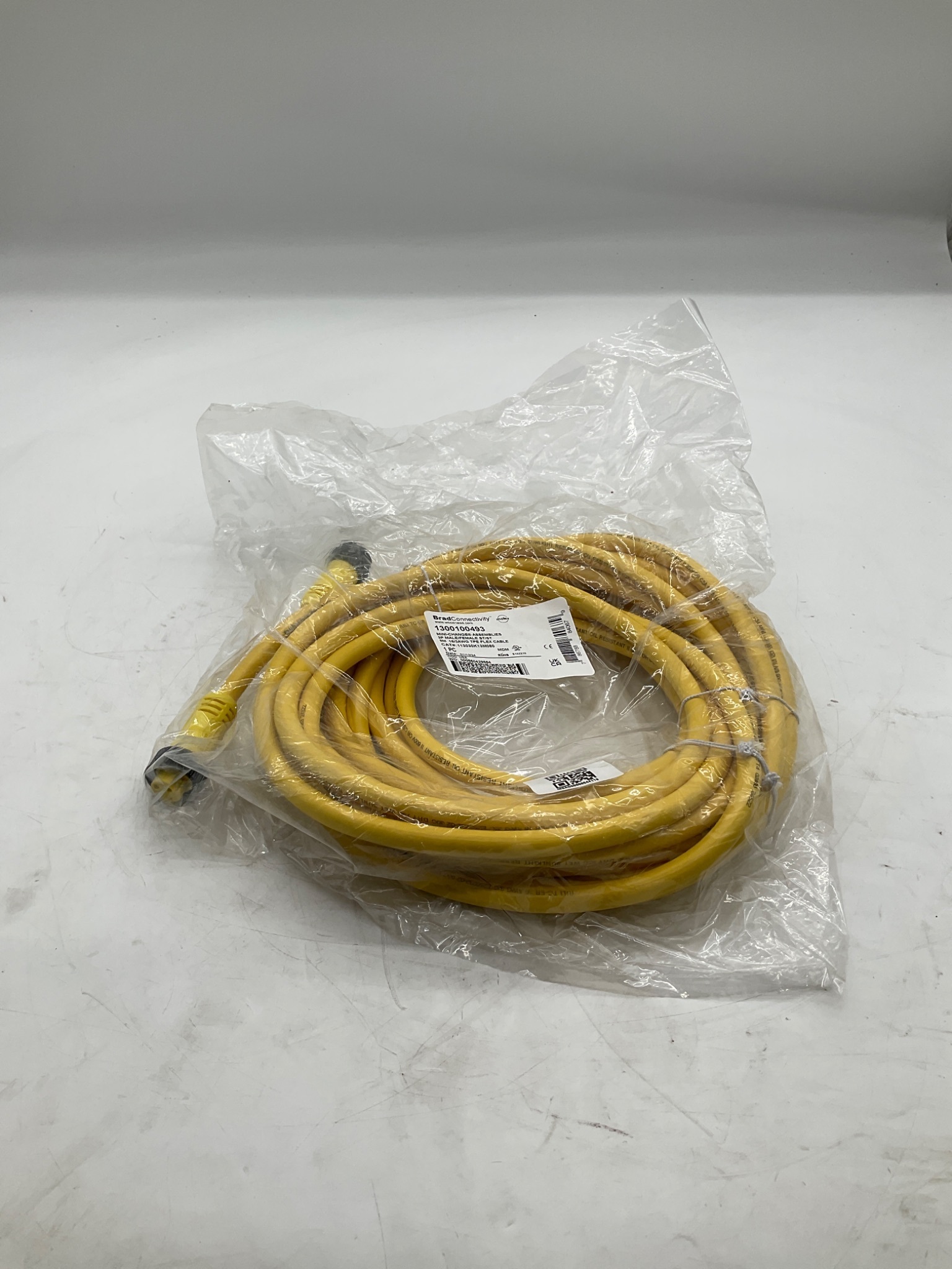 Brad Connectivity 1300100493 8m 3-Pole Mini-Change Cordset 113030K13M080 NEW 0