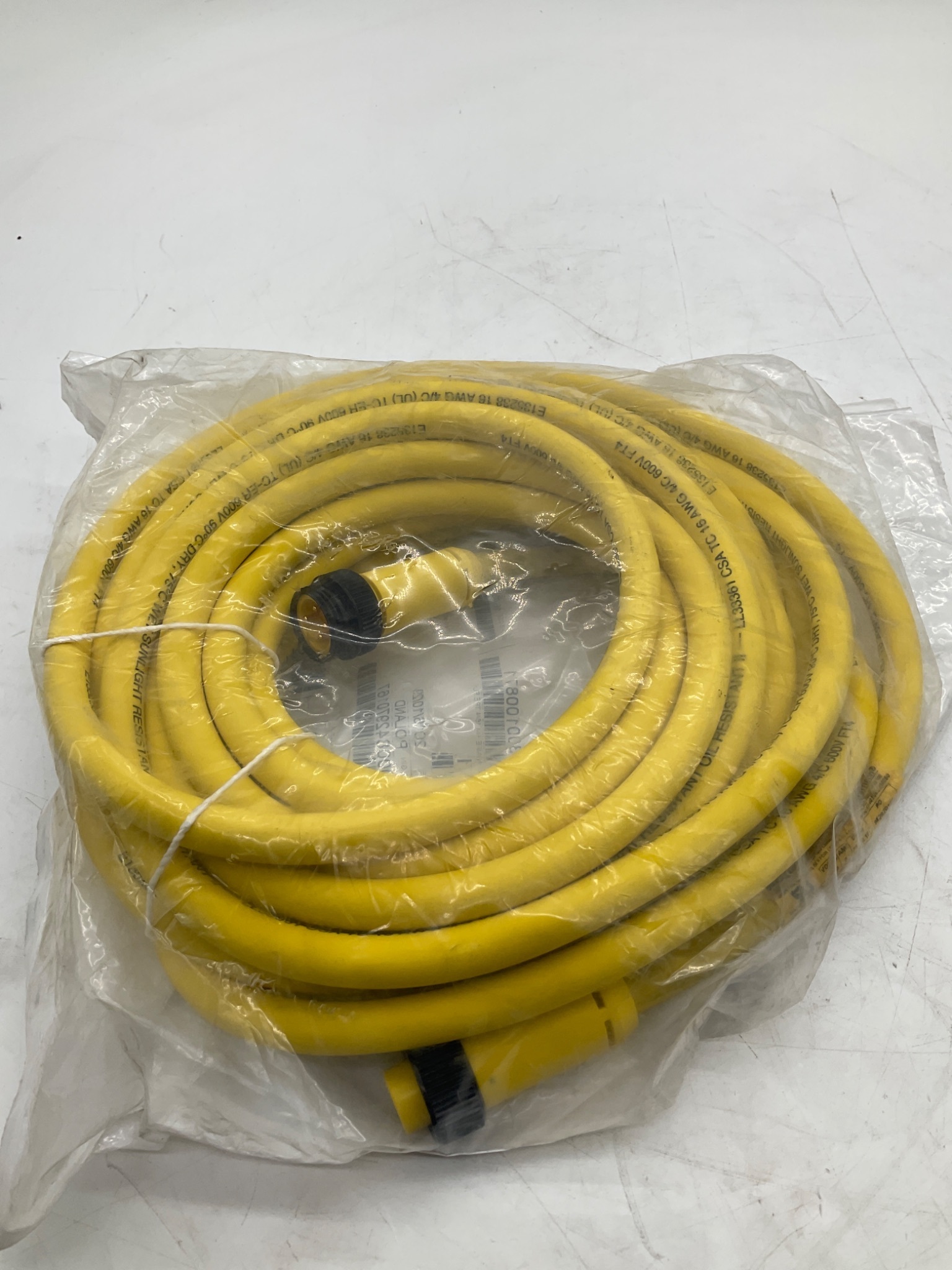 Woodhead 1300100871 8m 4-Pole Mini-Change Cordset Cable 114030K12M080 NEW 2