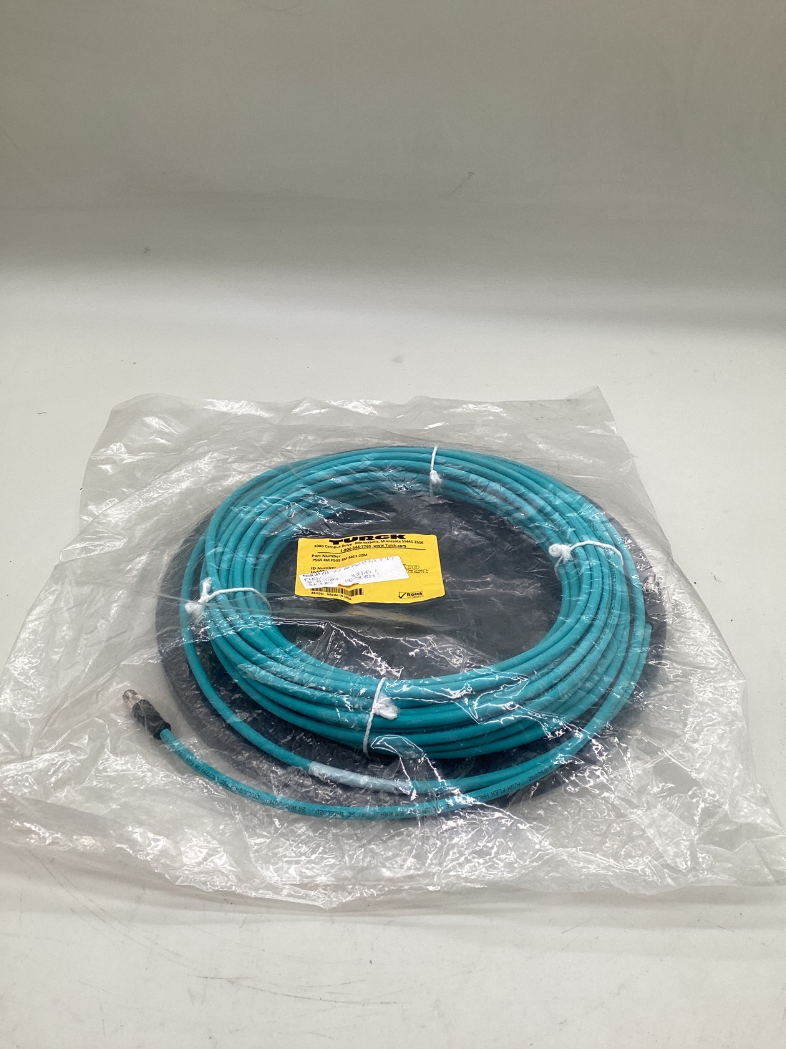 TURCK PSGS 4M-4413-20M Eurofast Cordset 20M NEW 0