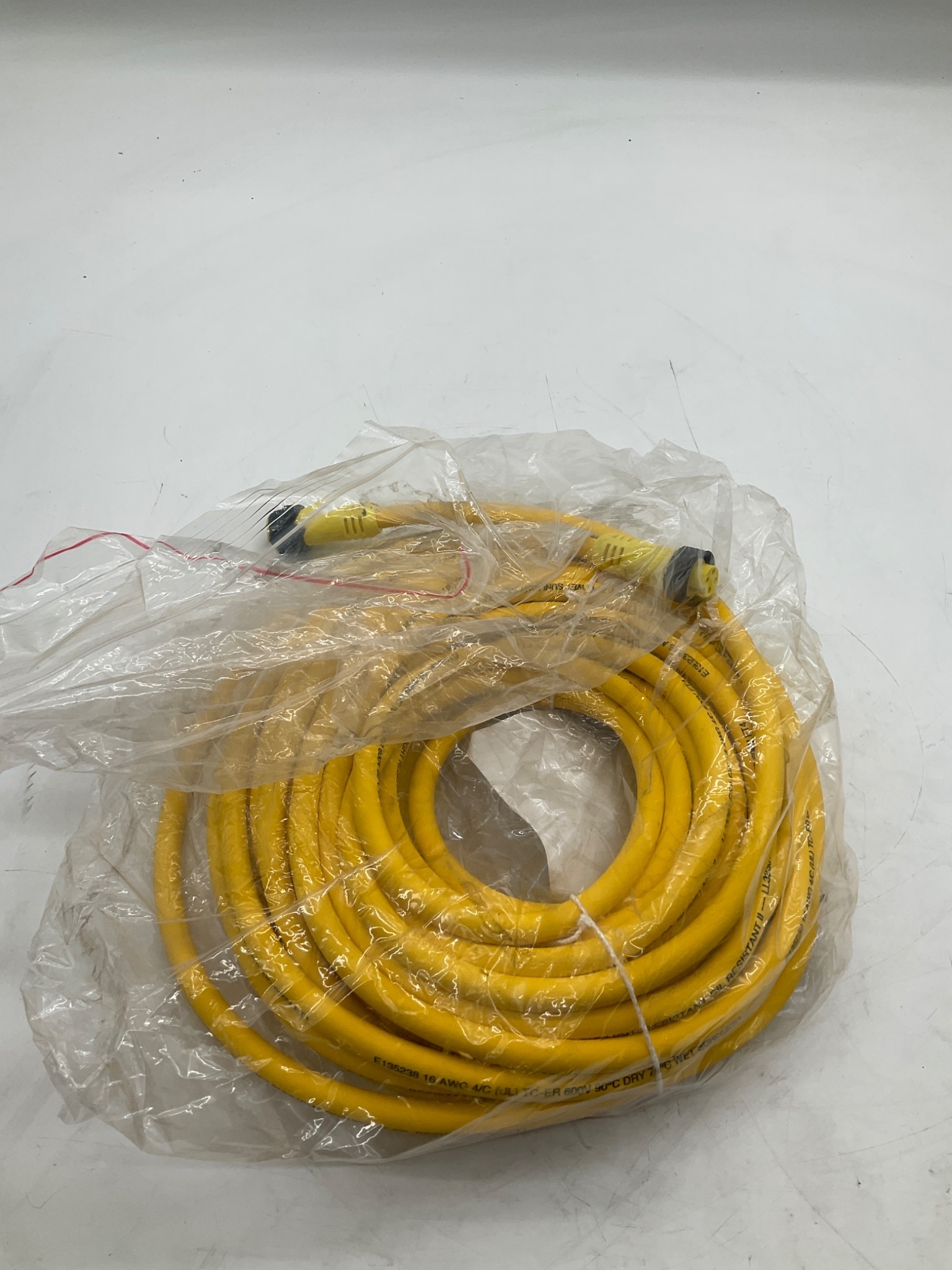 Brad Connectivity 1300100877 15m 4-Pole Mini-Change Cordset 114030K12M150 NEW 2