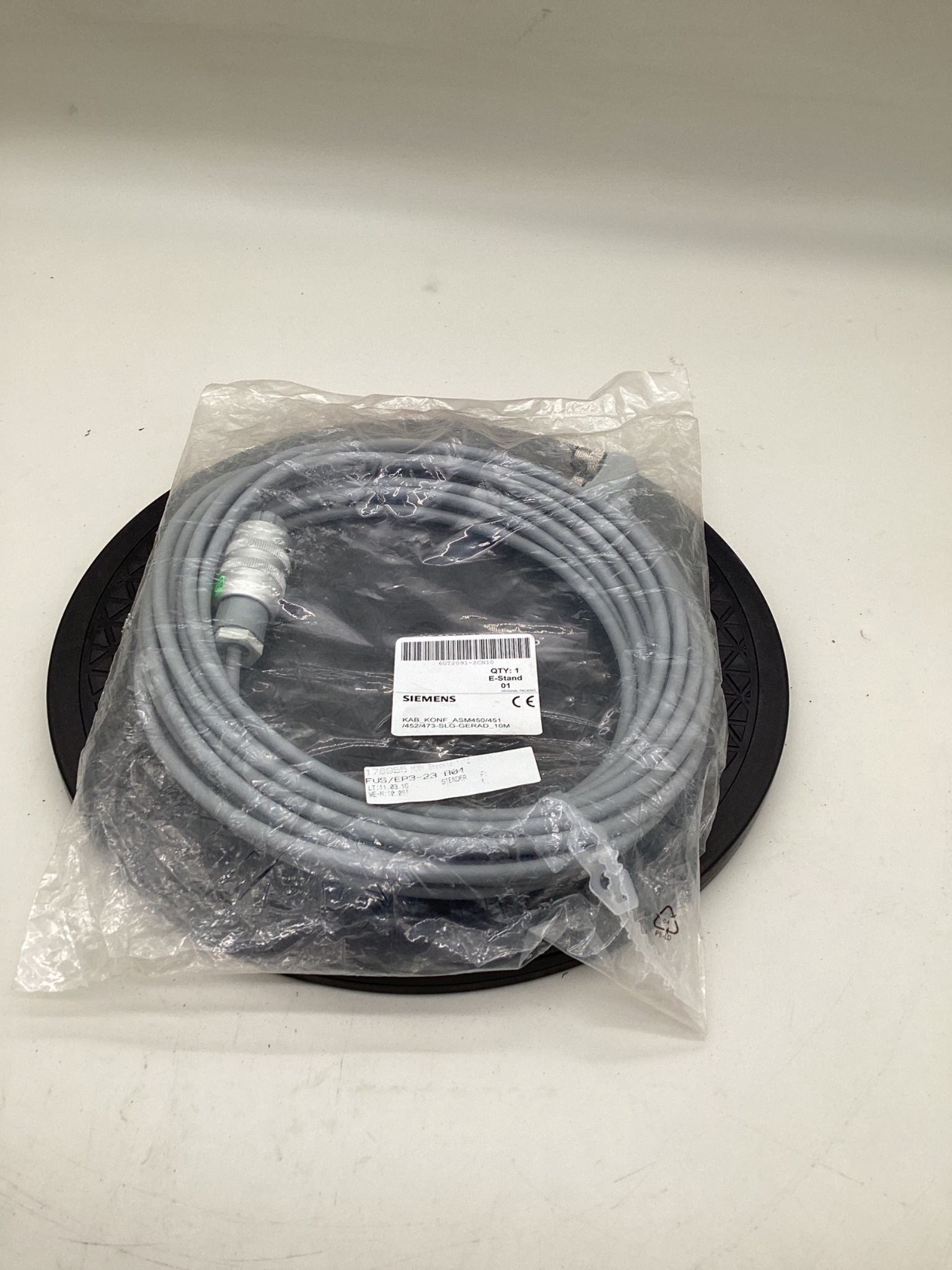 SIEMENS 6GT2091-2CN10 SIMATIC RF Cable Assembly 10M NEW 0
