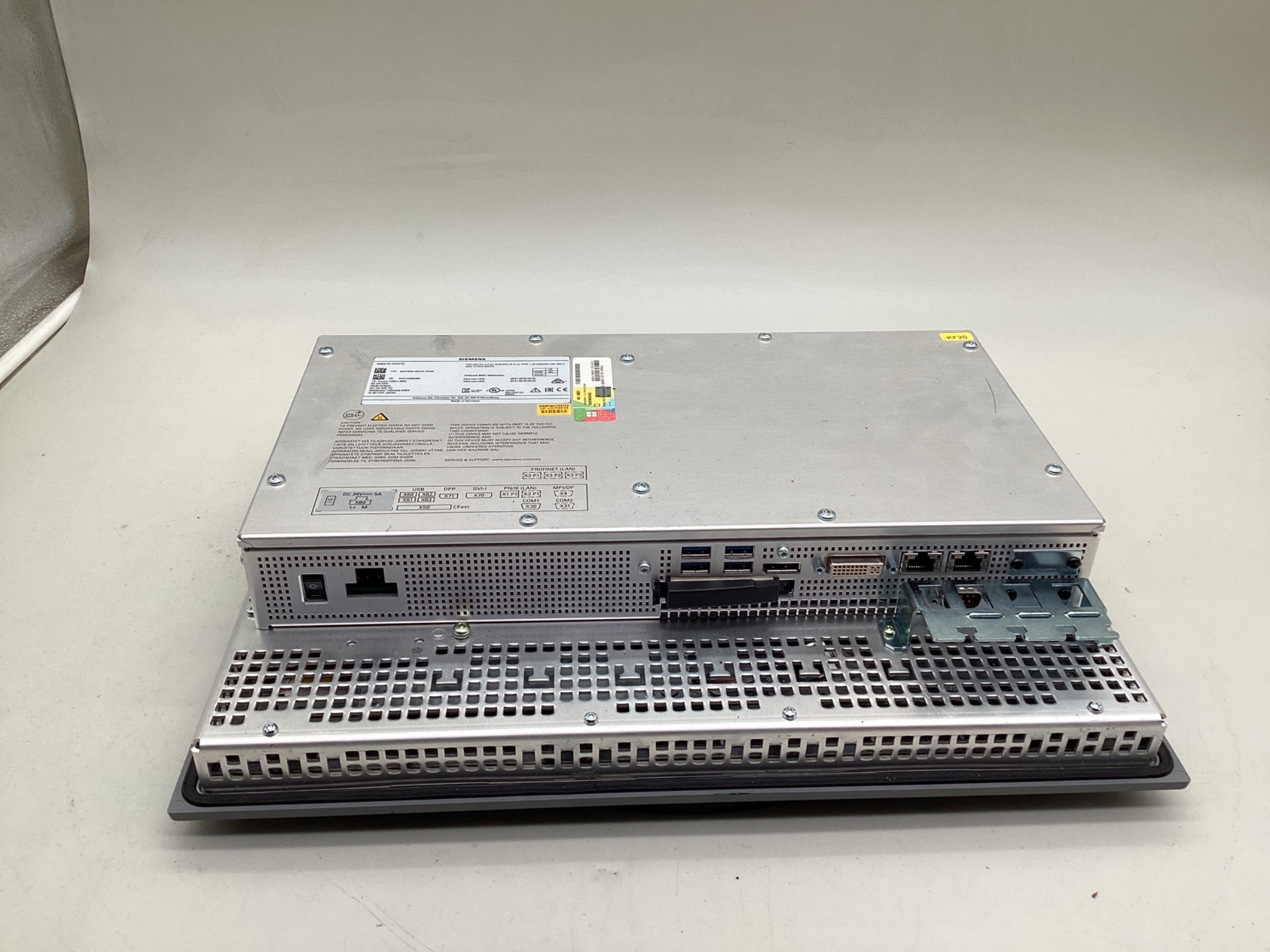 Siemens 6AV7240-3BC07-0HA0 SIMATIC IPC477D 15in Touch Panel PC USED 2