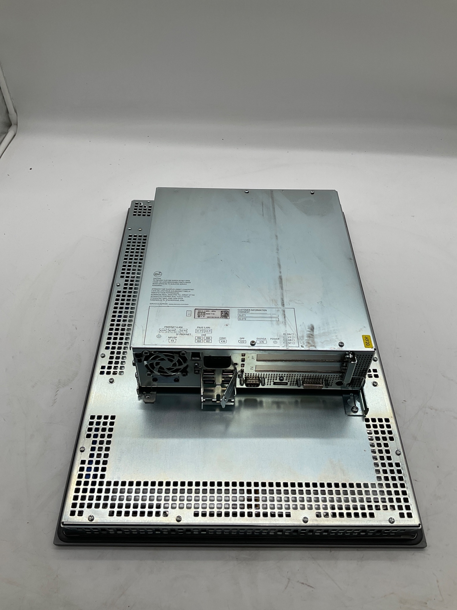 Siemens 6AV7260-2GM41-0BX6 SIMATIC IPC677D 22in Touch Panel PC USED 3