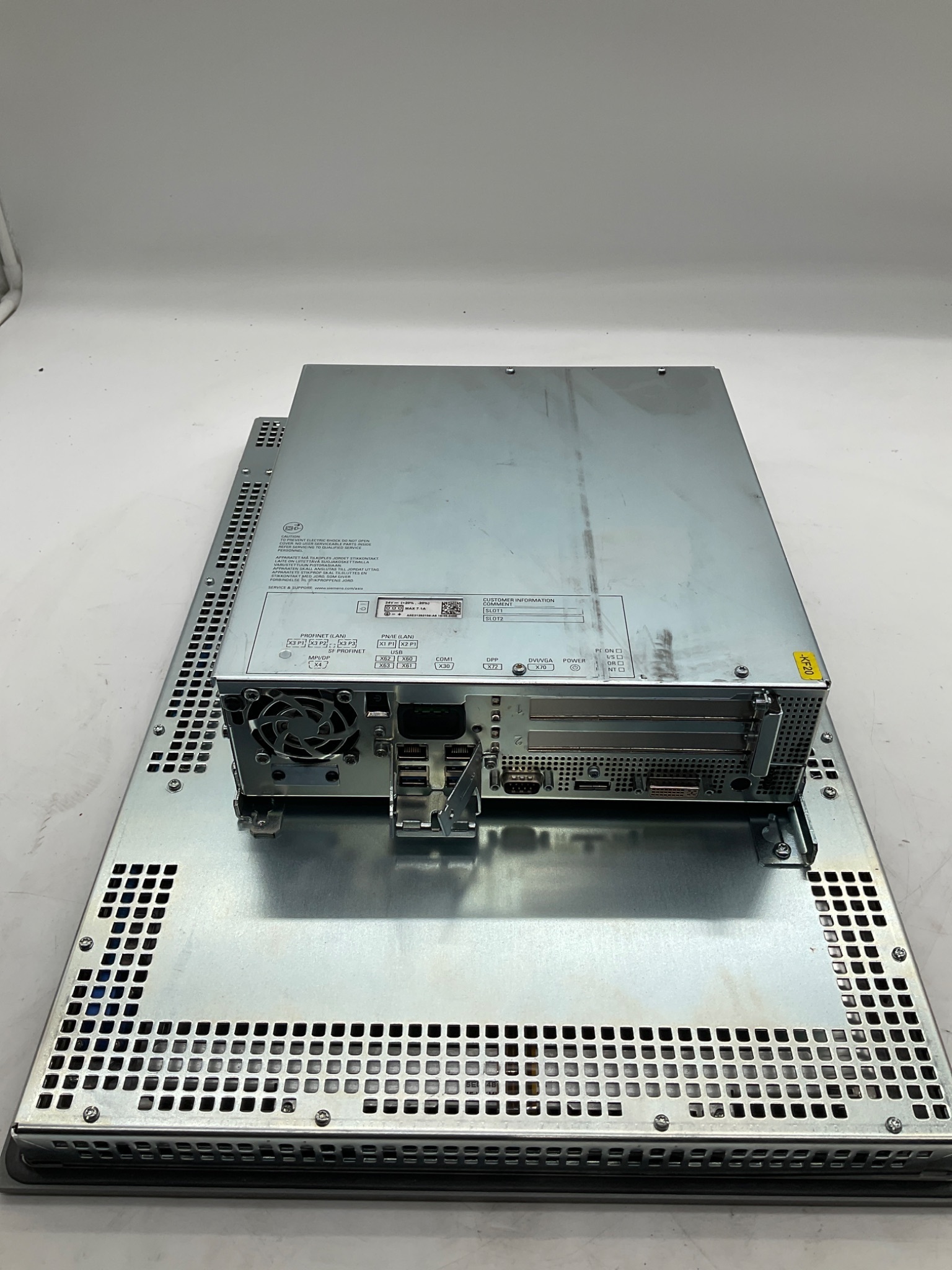 Siemens 6AV7260-2GM41-0BX6 SIMATIC IPC677D 22in Touch Panel PC USED 5