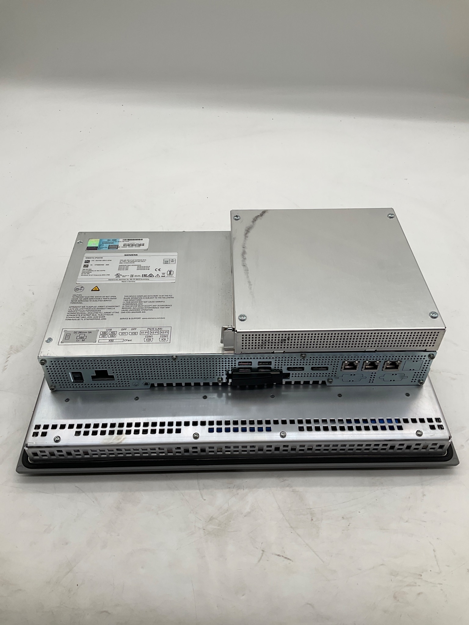 Siemens 6AV7241-5BB17-0FA0 SIMATIC IPC477E Industrial Panel PC USED 1