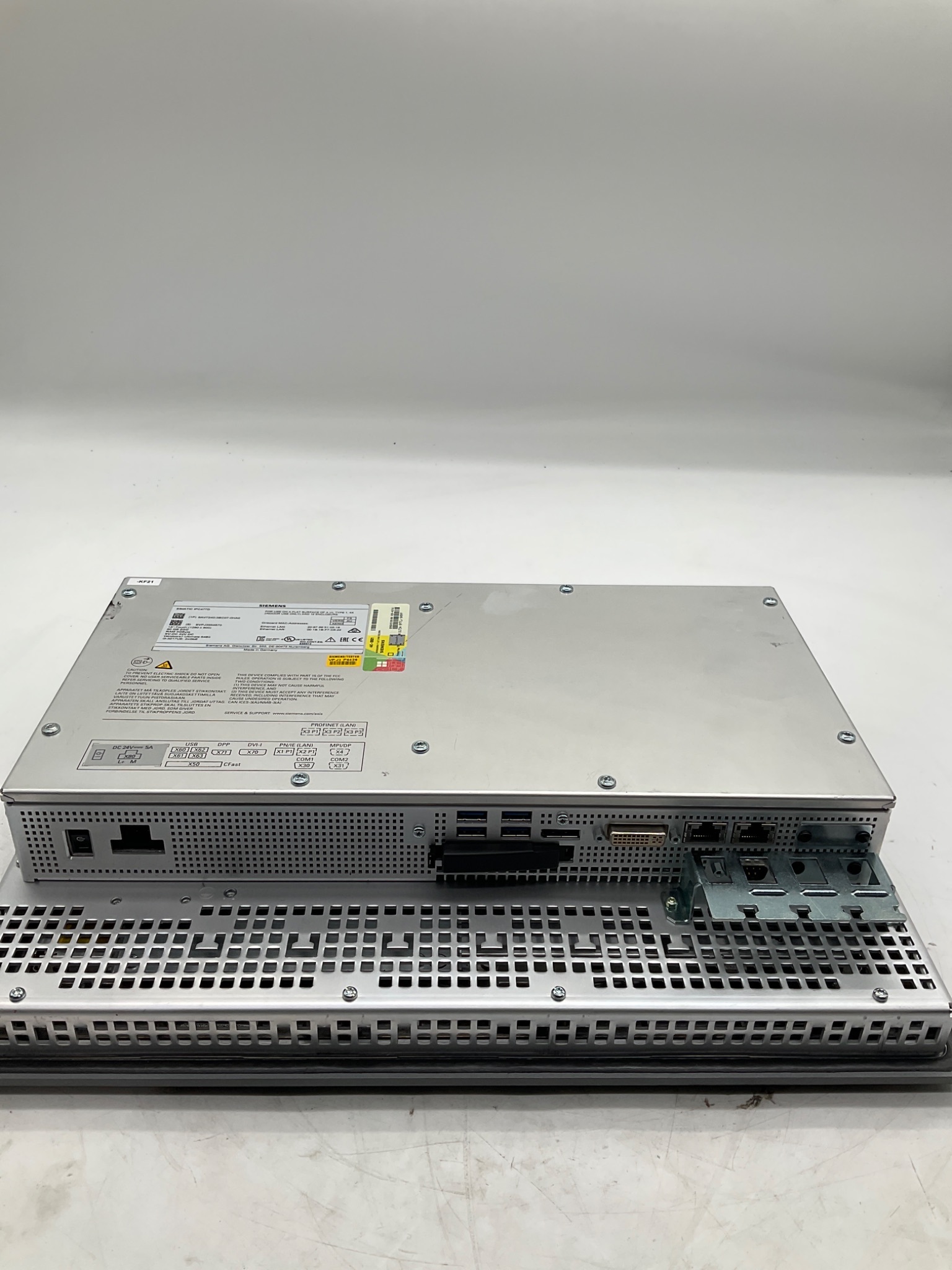 Siemens 6AV7240-3BC07-0HA0 SIMATIC IPC477D 15in Touch Panel PC USED 2