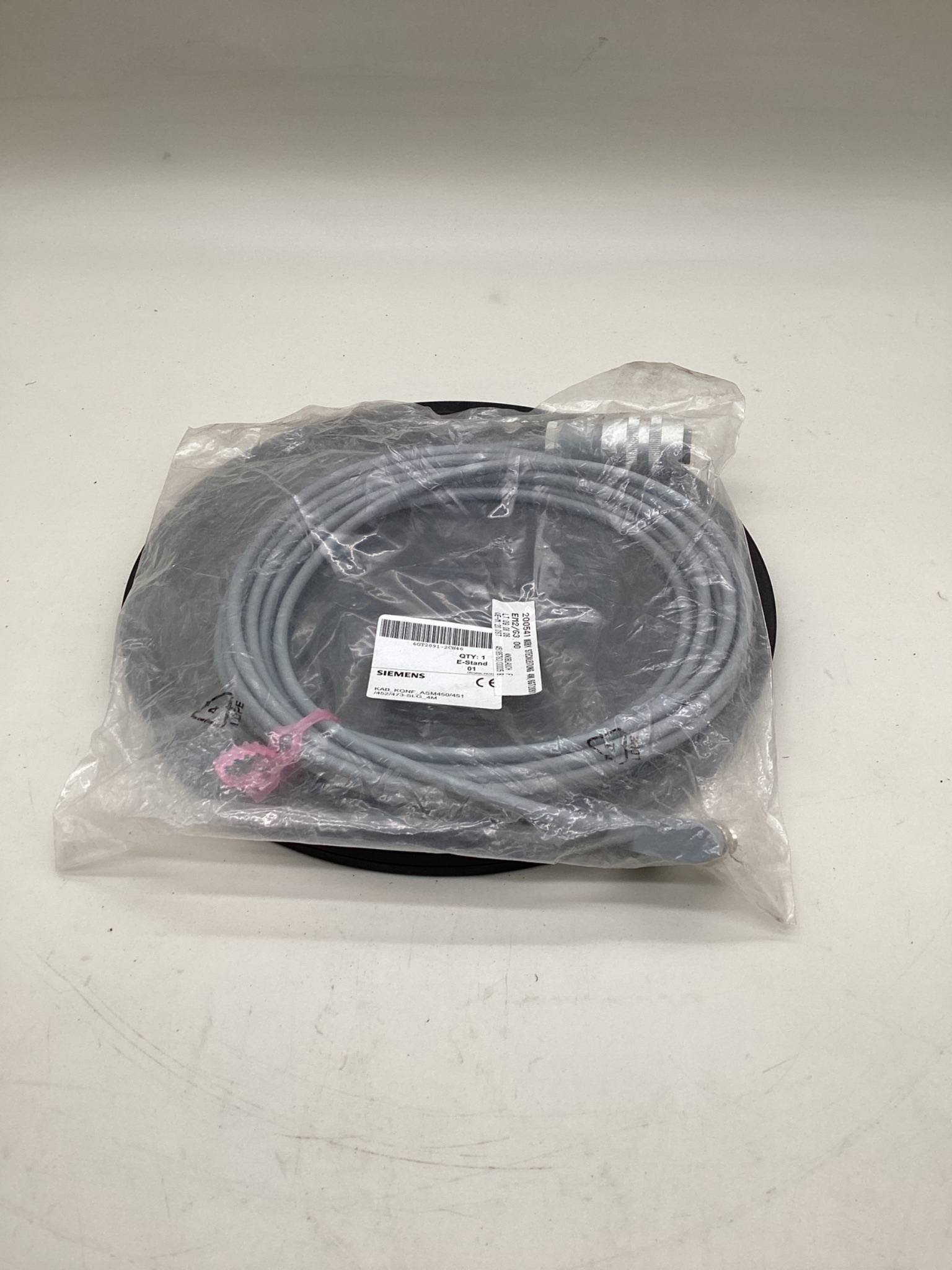 SIEMENS 6GT2091-2CH40 SIMATIC RF Connection Cable 4M NEW 0
