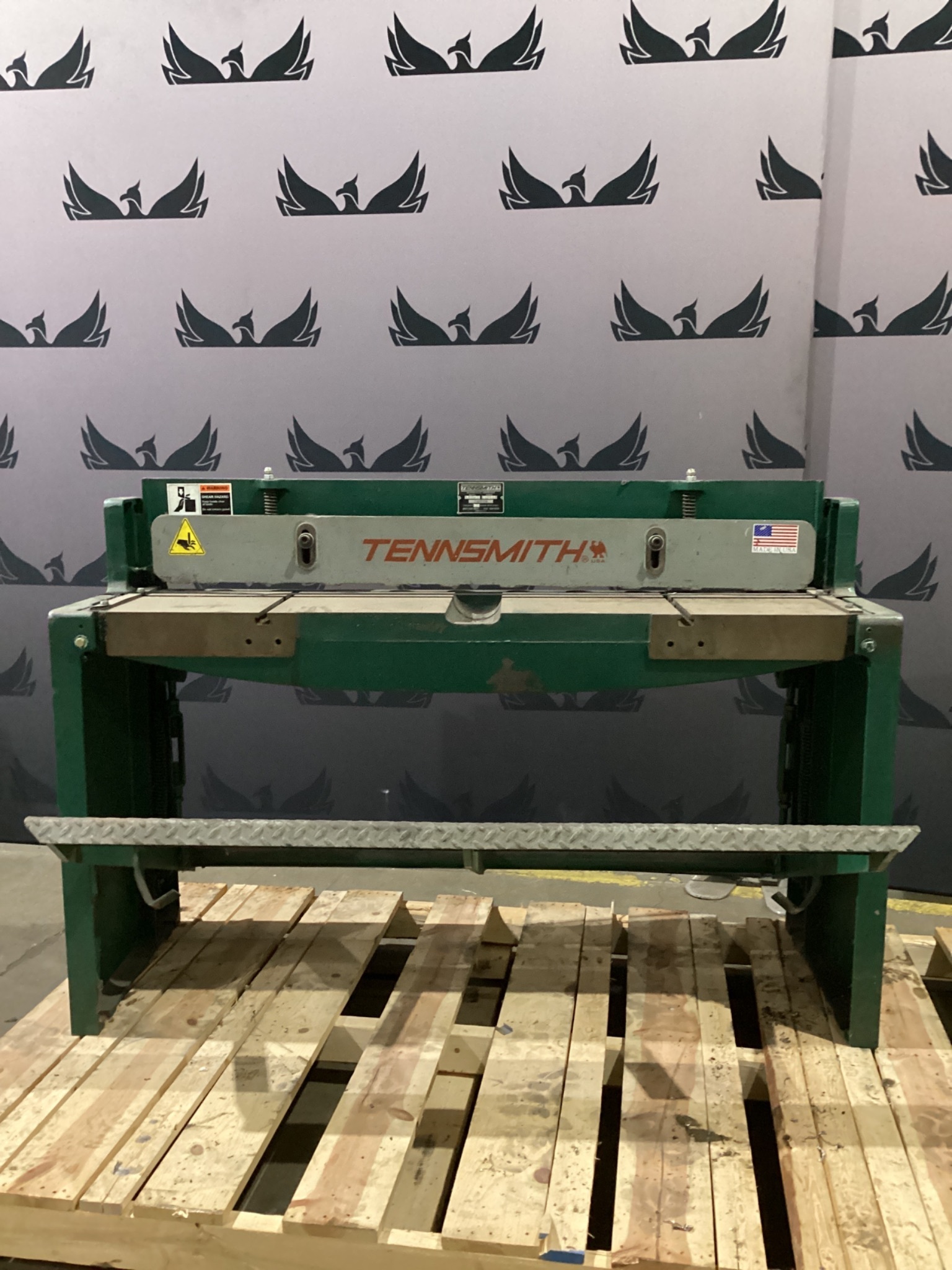 Tennsmith T5216 16 Gauge Manual Foot Sheet Metal Shear USED 0