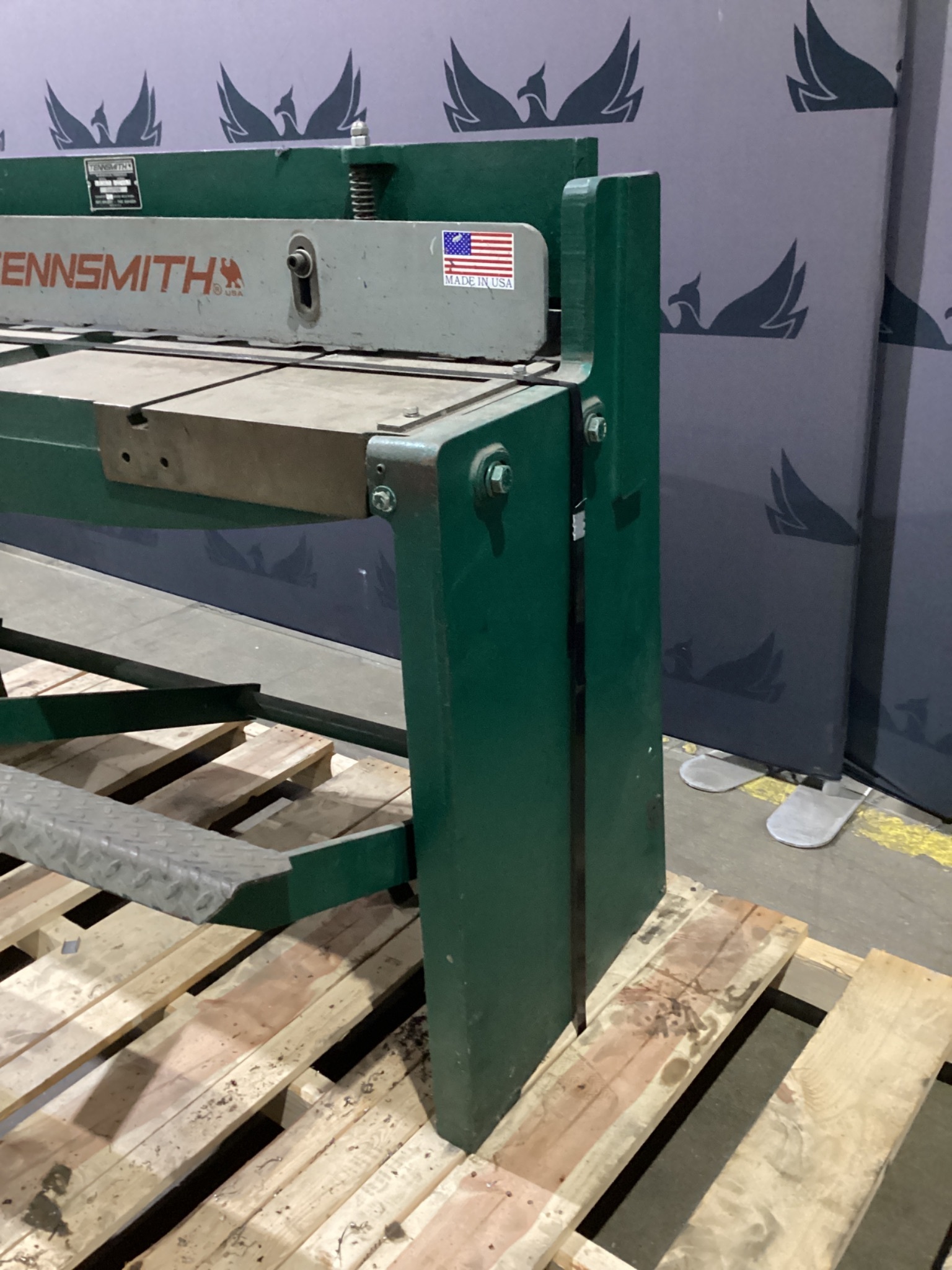 Tennsmith T5216 16 Gauge Manual Foot Sheet Metal Shear USED 2