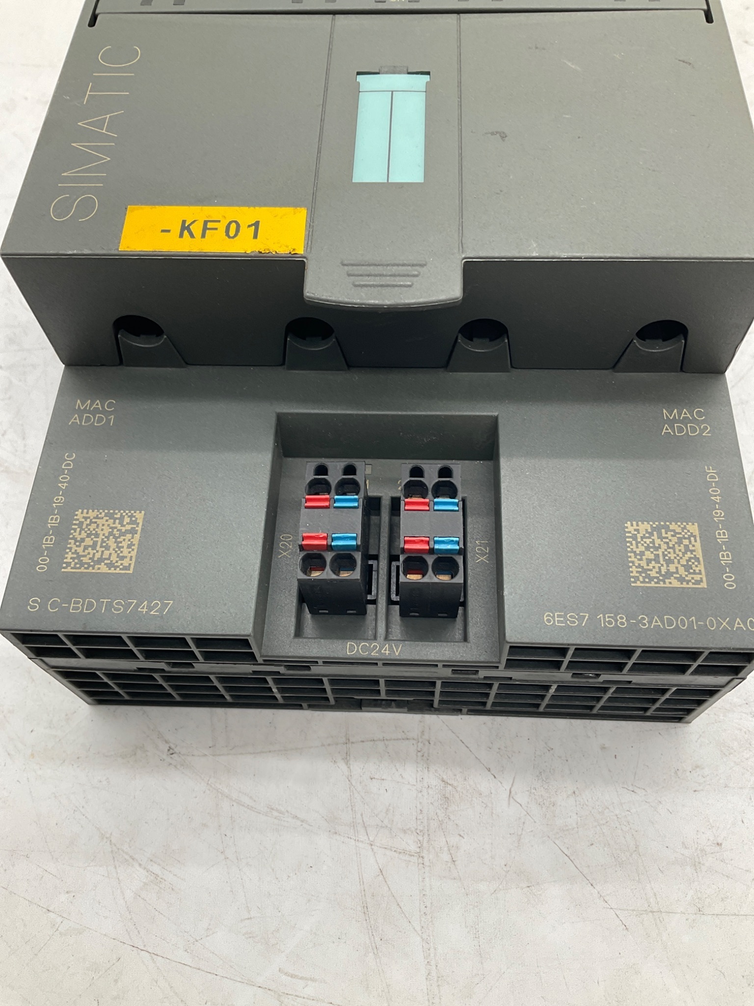 Siemens 6ES7158-3AD01-0XA0 SIMATIC PN/PN PROFINET Coupler USED 2