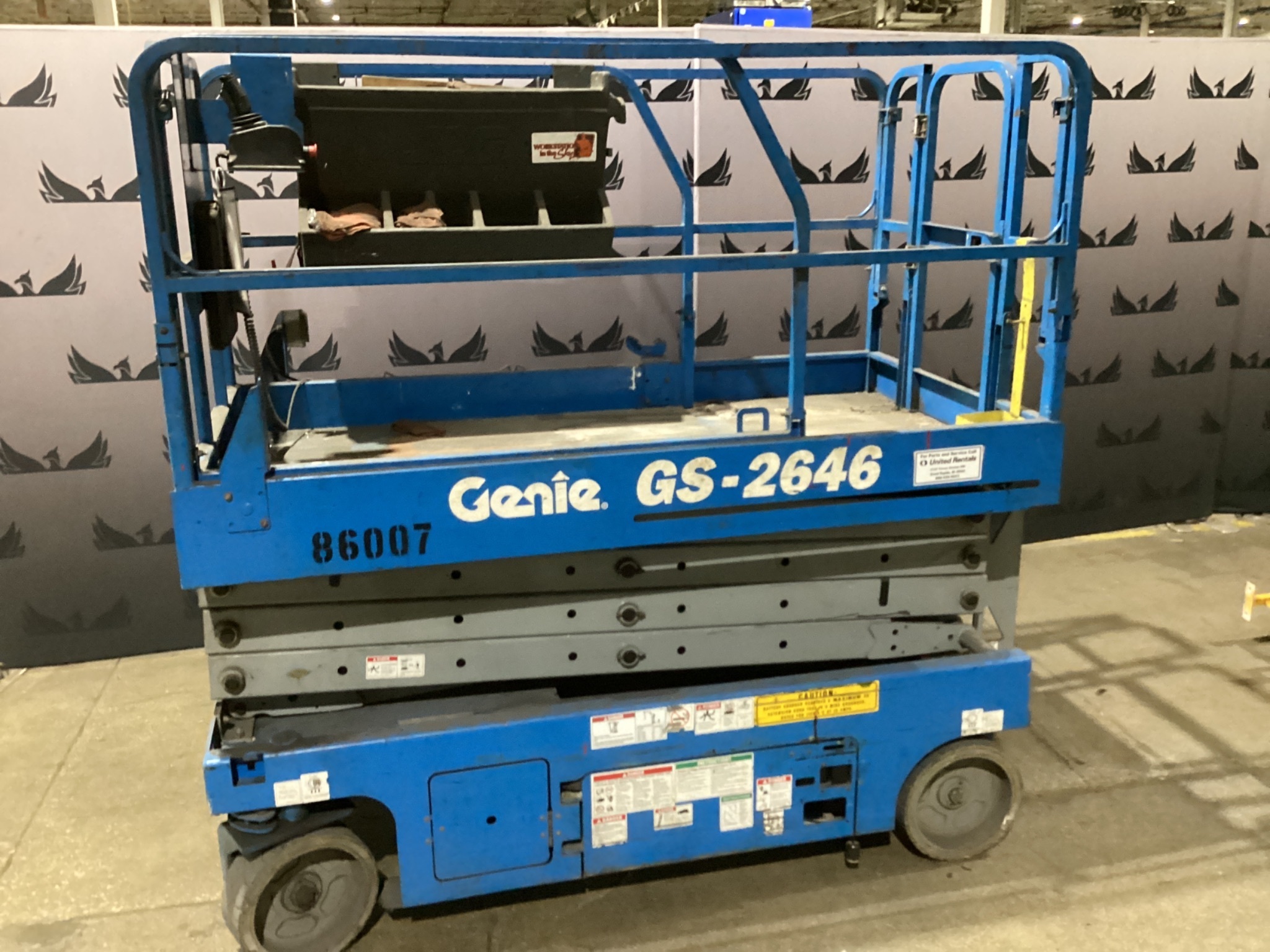 GENIE GS-2646 Electric Scissor Lift USED 0
