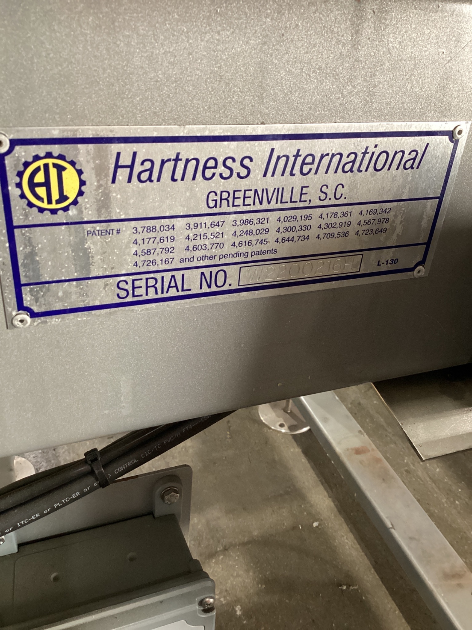 Hartness Model 2800 Case Packer with Model 2200 Laner USED 4