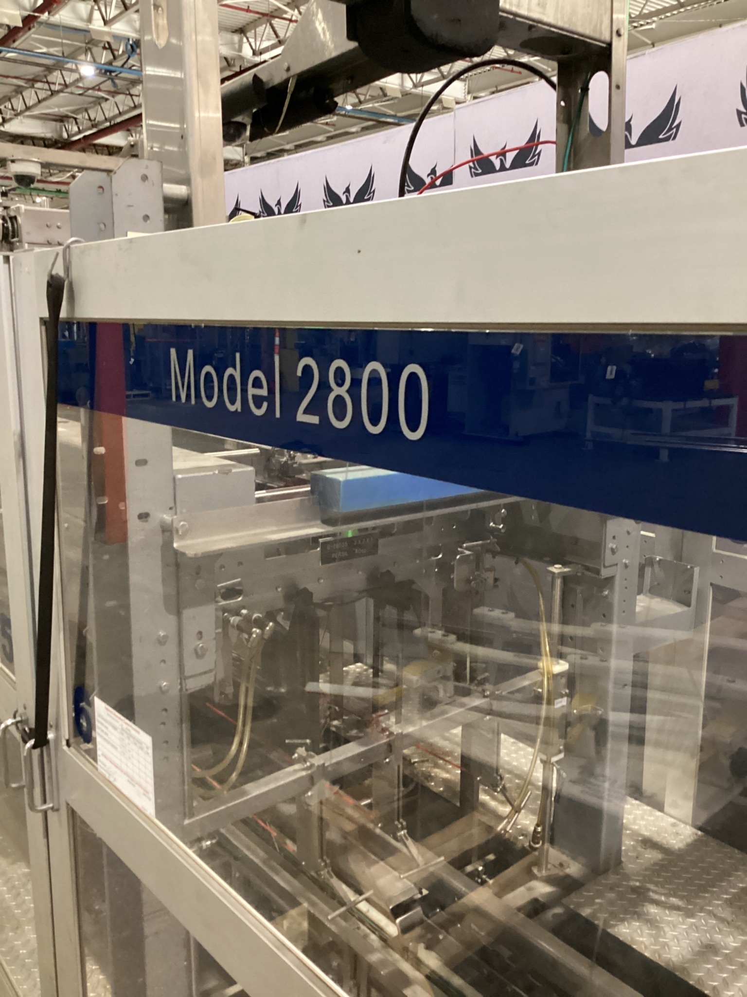 Hartness Model 2800 Case Packer with Model 2200 Laner USED 8