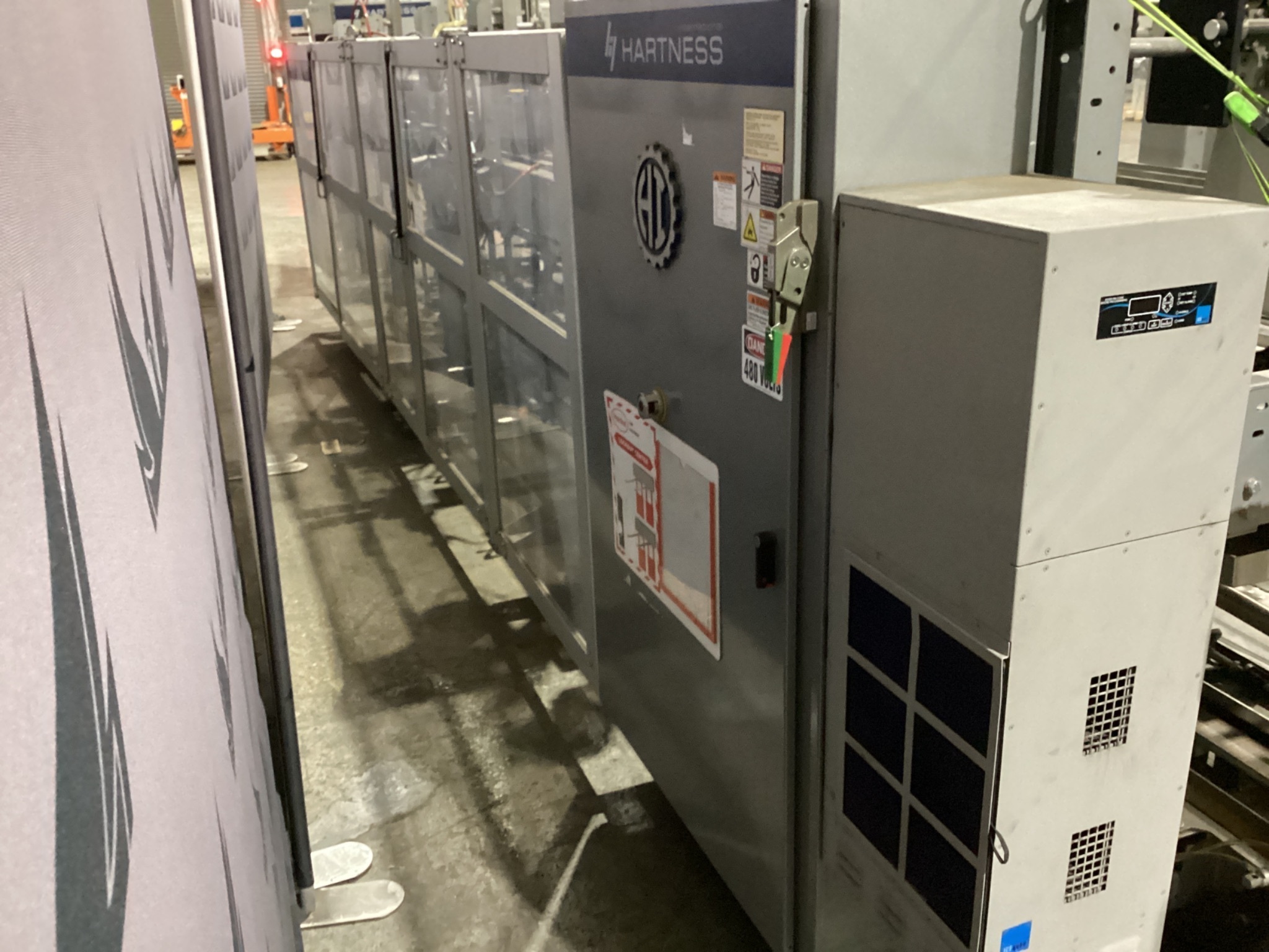 Hartness Model 2800 Case Packer with Model 2200 Laner USED 13