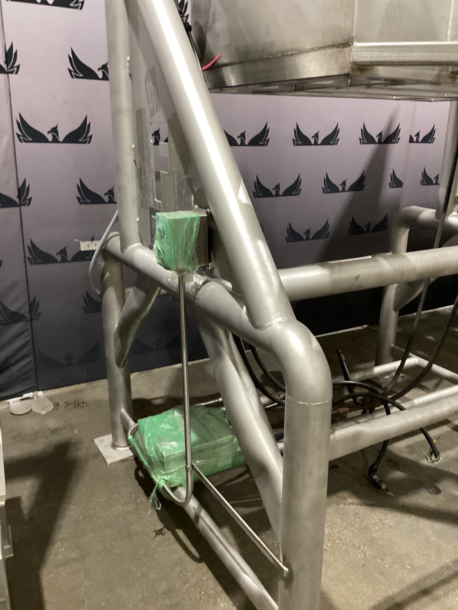 Feldmeier NY108-001-122-DUM-09 2000 lb Stainless Steel Dumper USED 1