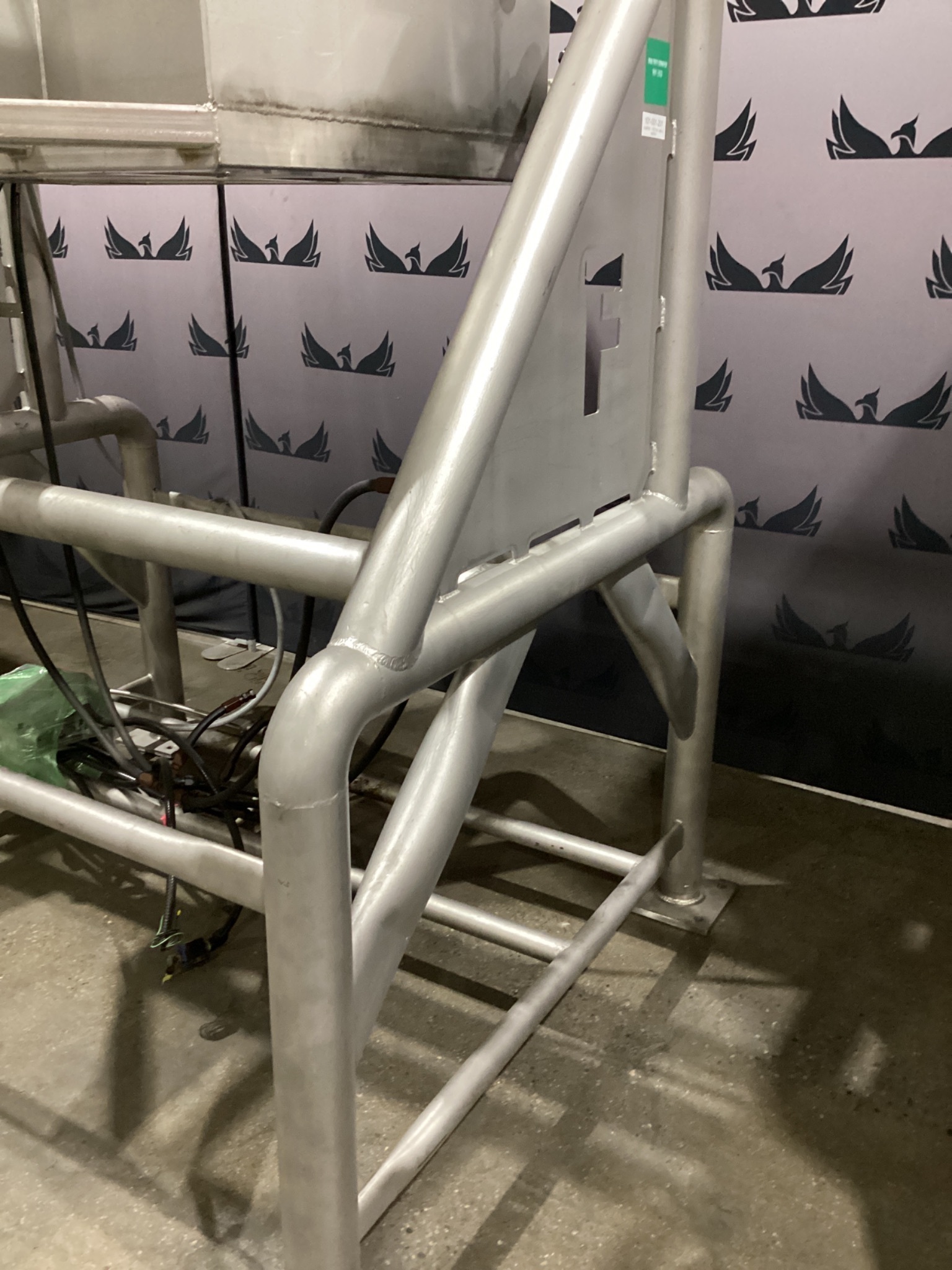Feldmeier NY108-001-122-DUM-09 2000 lb Stainless Steel Dumper USED 2