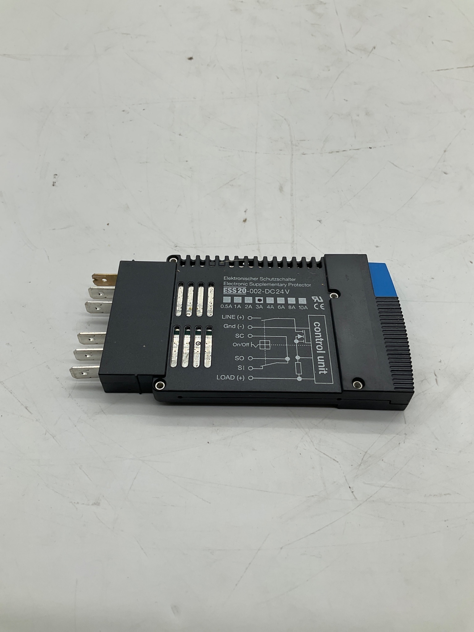 E-T-A ESS20-002-DC24V 3A Electronic Supplementary Protector USED 0