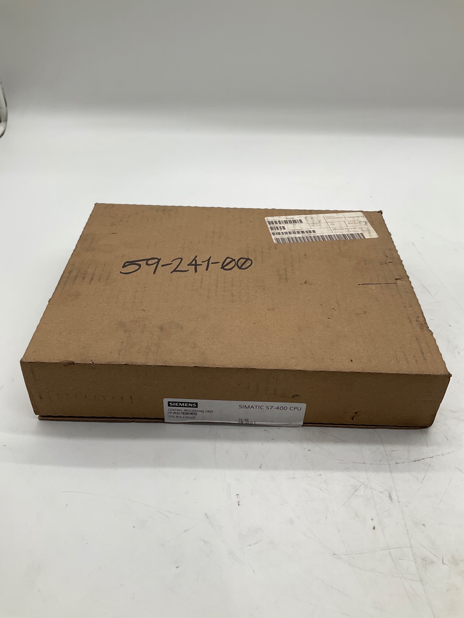 Siemens 6ES7416-3ES07-0AB0 SIMATIC S7-400 CPU 416-3 PN/DP NEW 2