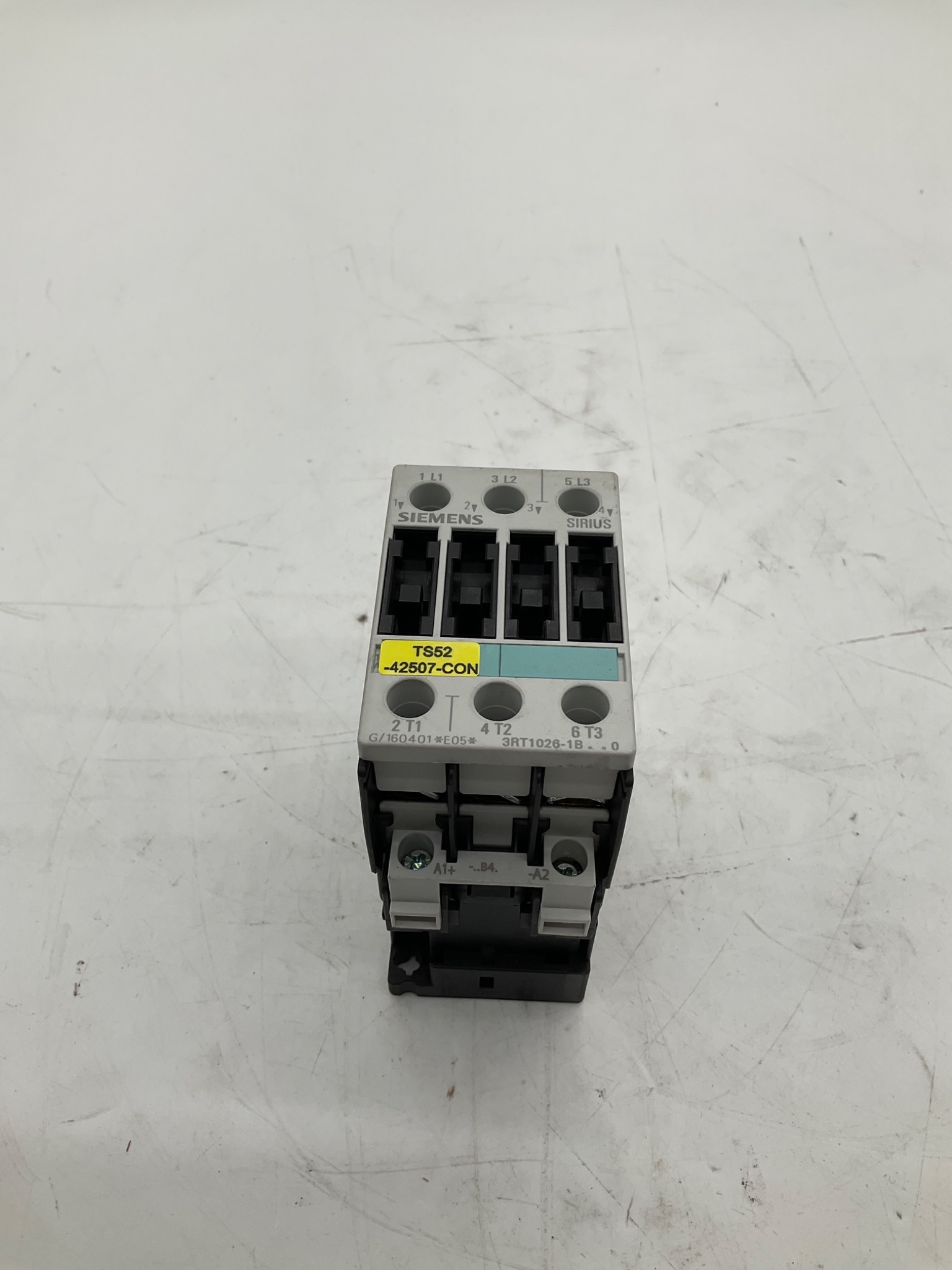 Siemens 3RT1026-1BB40 SIRIUS 3-Pole Contactor USED 0