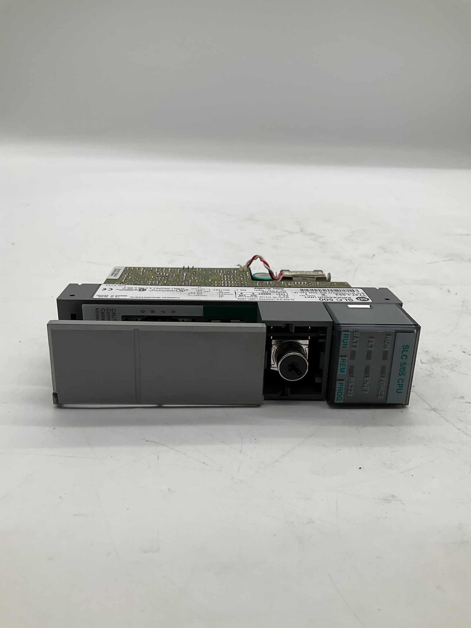 Allen-Bradley 1747-L553 SLC 5/05 Processor 64K Ethernet PLC CPU USED 3