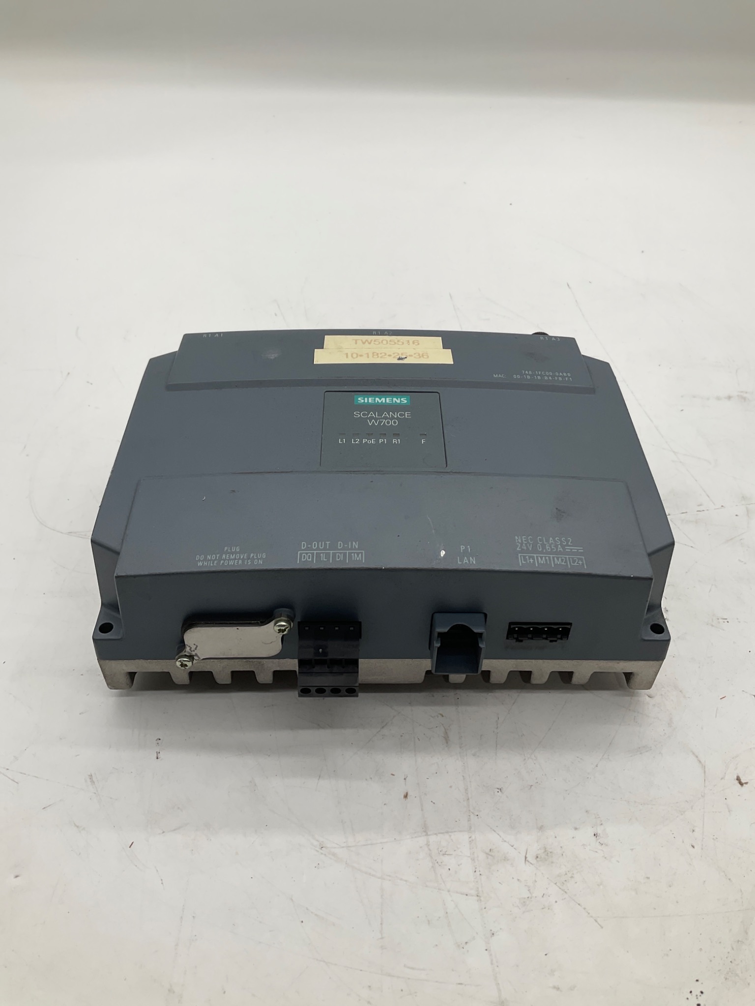 Siemens 6GK5748-1FC00-0AB0 SCALANCE W748-1 RJ45 IWLAN Client Module USED 0