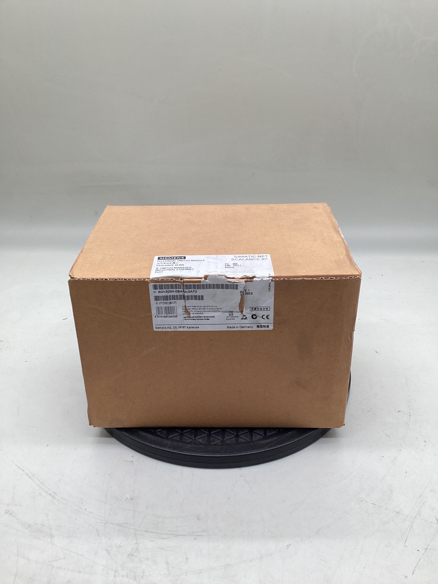 Siemens 6GK5204-0BA00-2AF2 SCALANCE X204 Managed Industrial Ethernet Switch USED 0