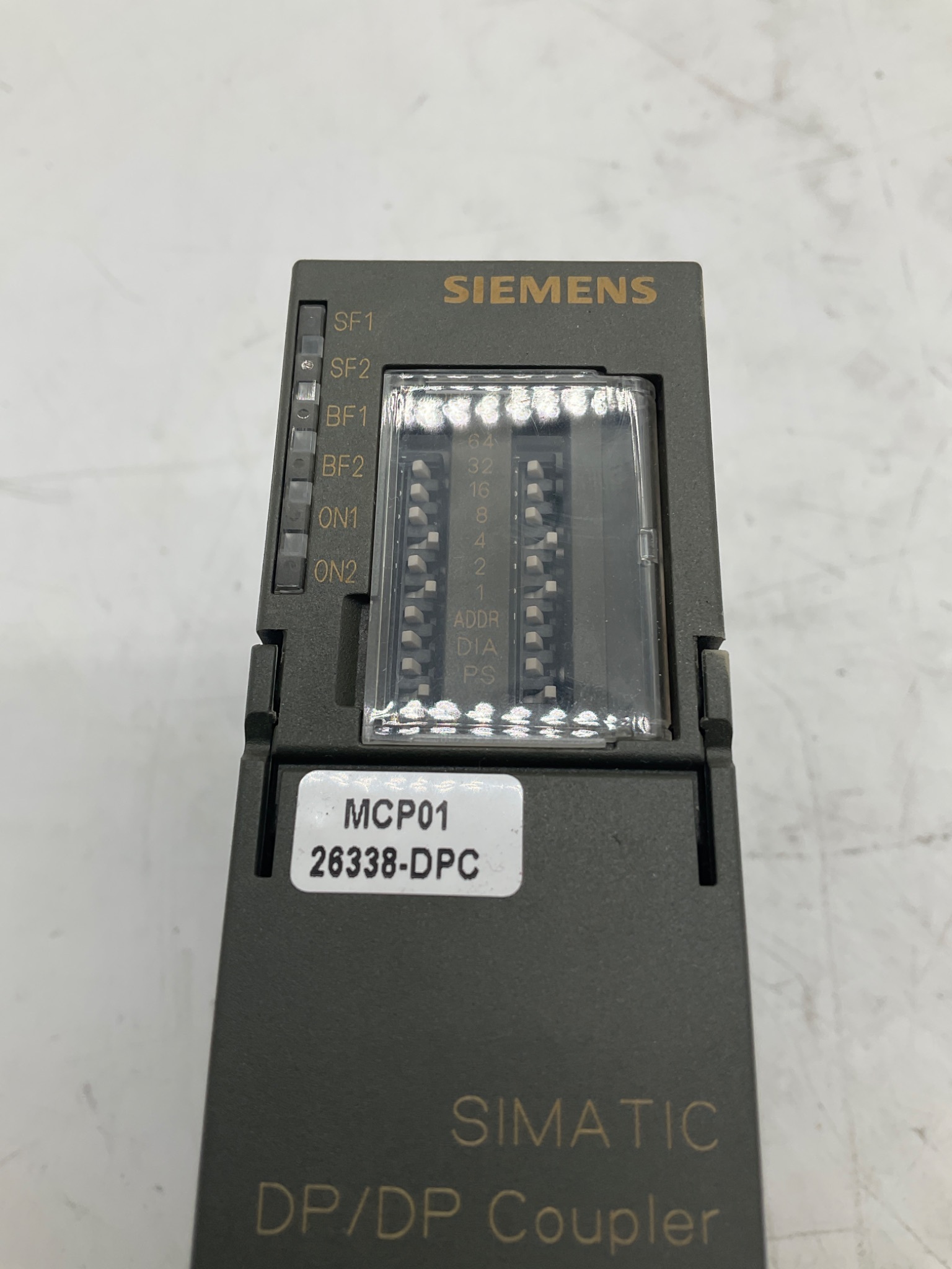 Siemens 6ES7158-0AD01-0XA0 SIMATIC S7 DP/DP PROFIBUS Coupler USED 4
