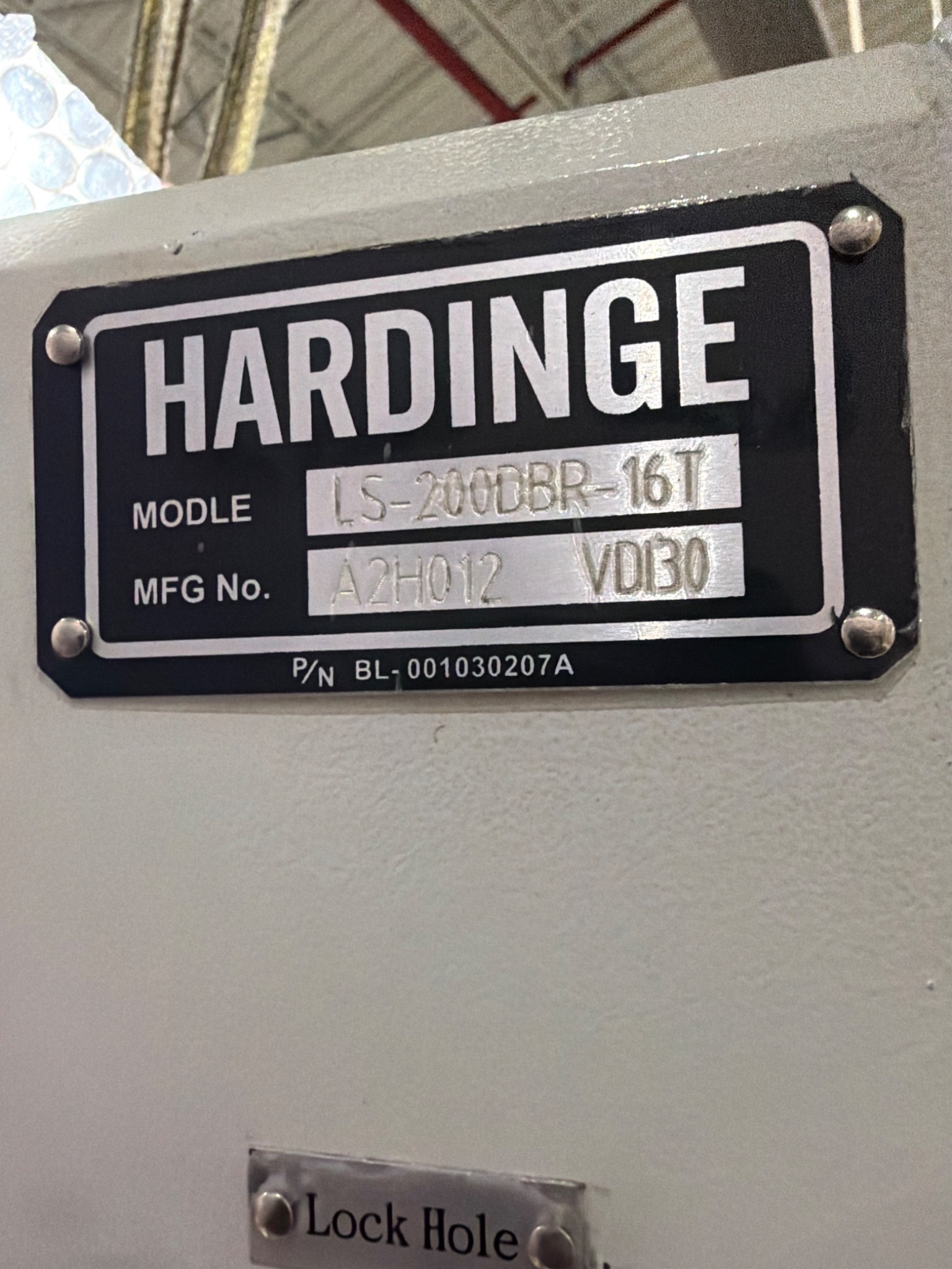 Hardinge LS-200DBR-16T VDI30 16-Station CNC Lathe Turret NEW 4