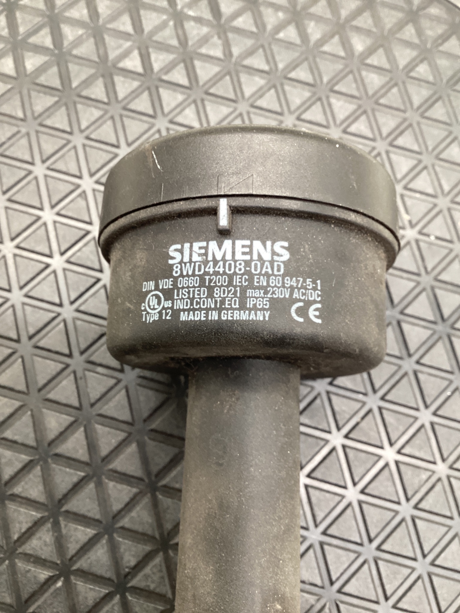 SIEMENS 8WD4408-0AD SIRIUS Signaling Column Acoustic Element USED 1
