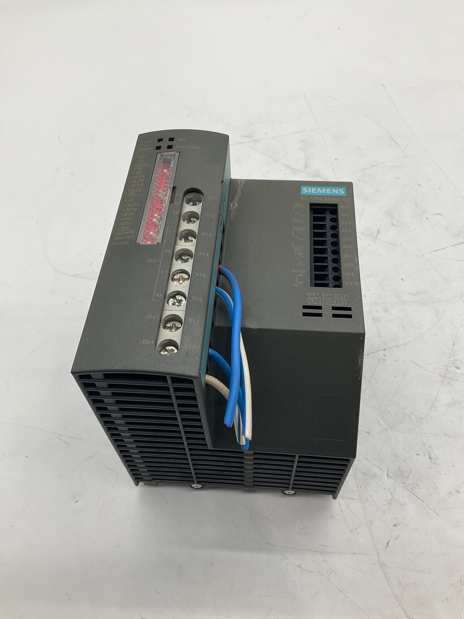 SIEMENS 6EP1931-2FC21 SITOP DC UPS Module 40A 24V DC USED 0