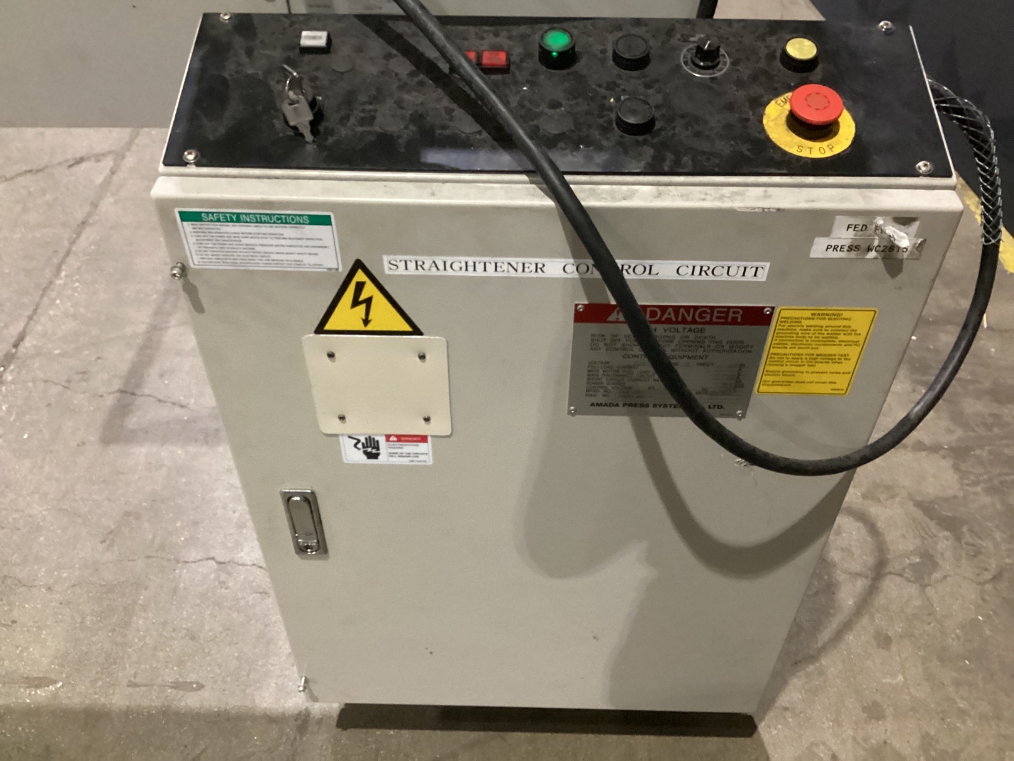 AMADA LK-03AXBA-X Coil Straightener USED 3