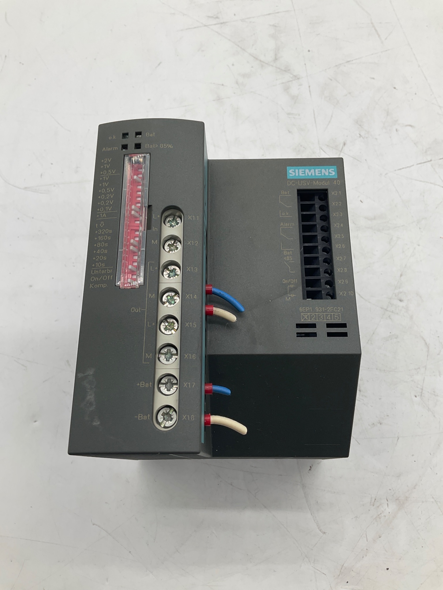 SIEMENS 6EP1931-2FC21 SITOP DC UPS Module 40A 24V DC USED 3