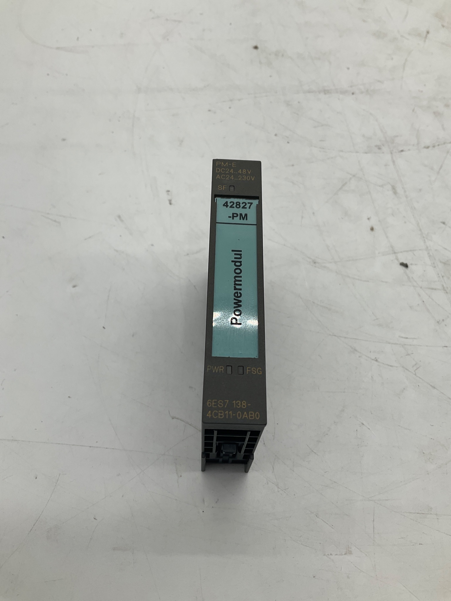SIEMENS 6ES7138-4CB11-0AB0 SIMATIC ET 200S PM-E Power Module USED 0