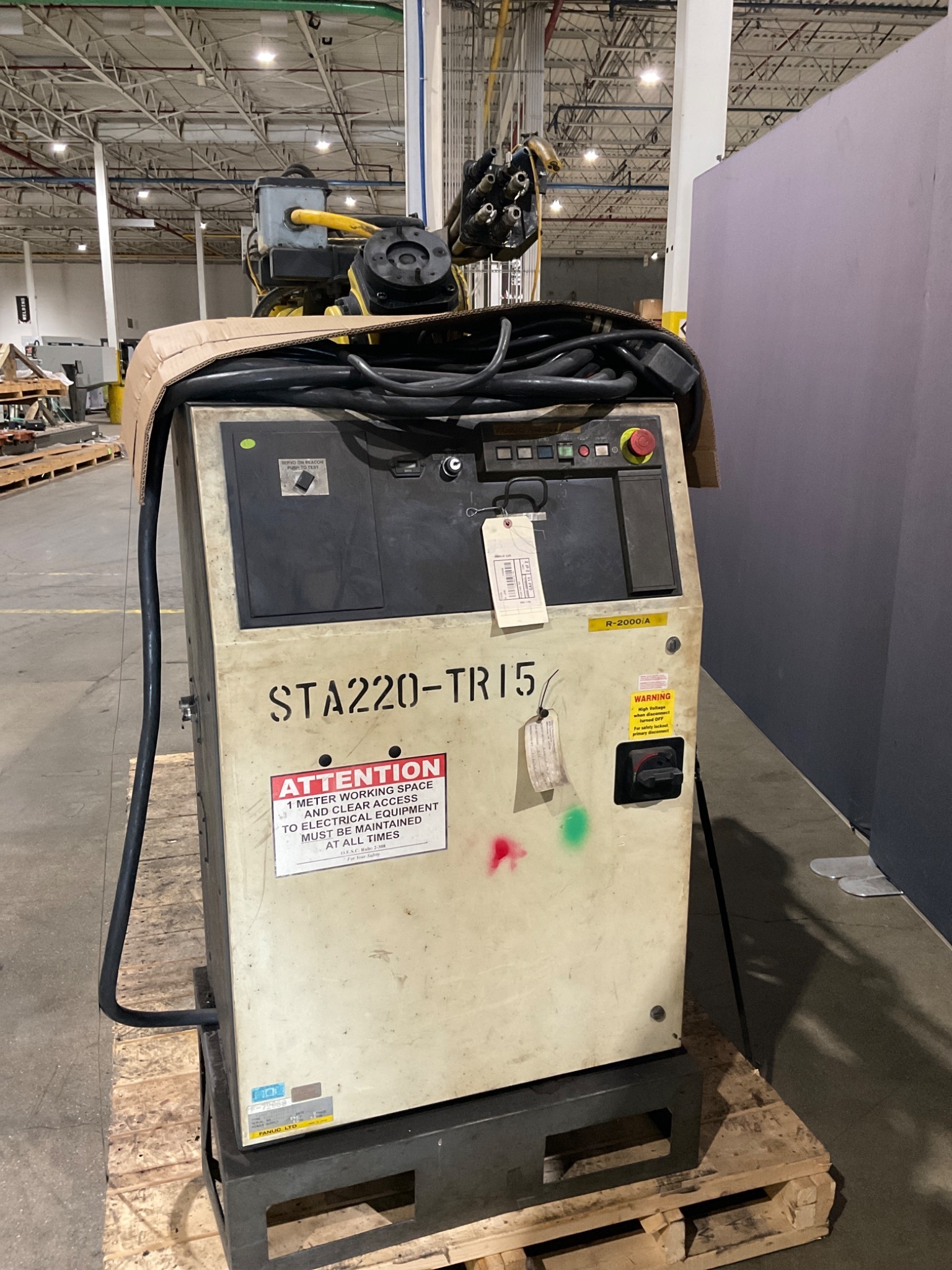 FANUC R-2000iA/165F Robot With R-J3iB Controller USED 4