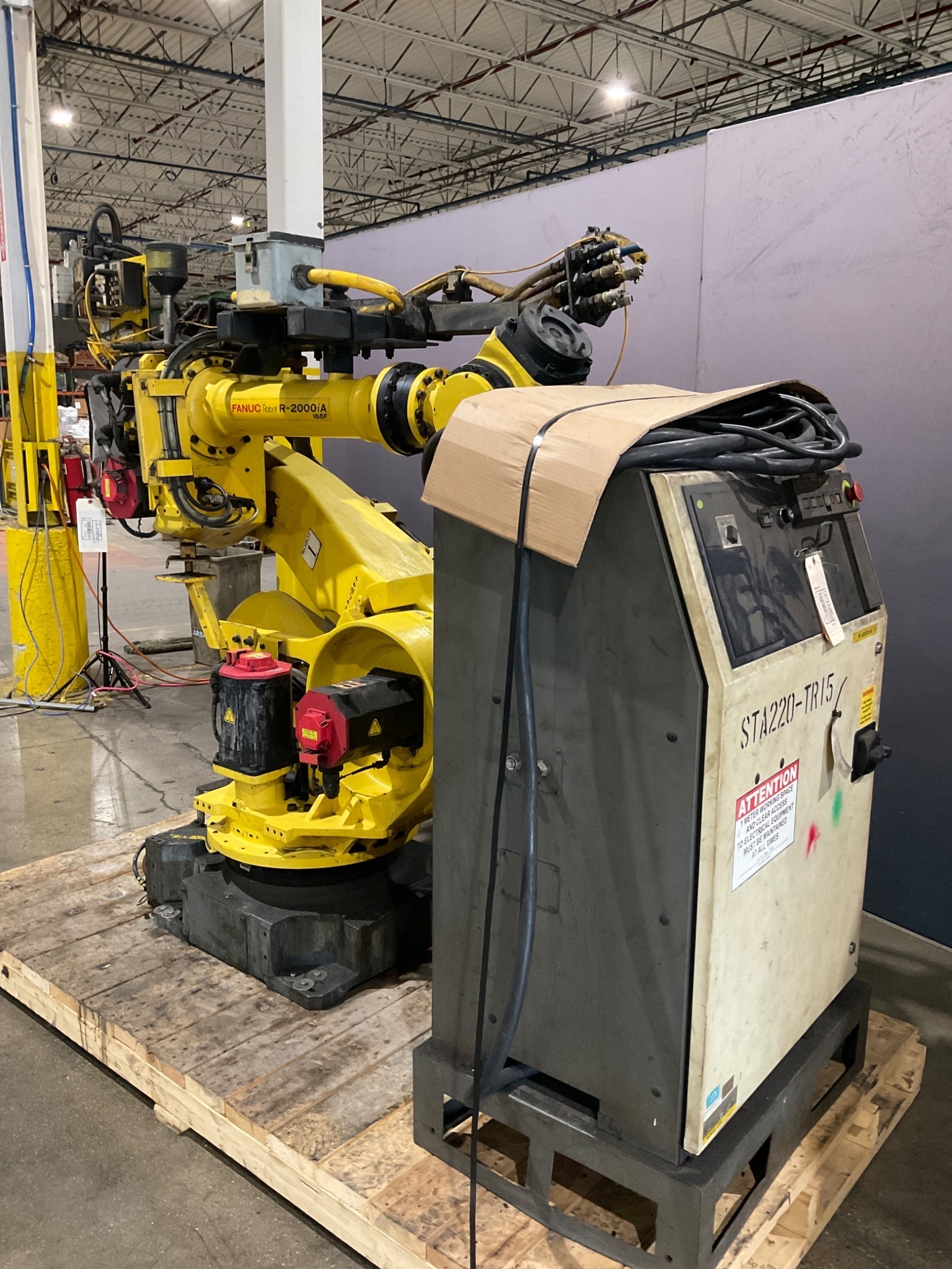 FANUC R-2000iA/165F Robot With R-J3iB Controller USED 5
