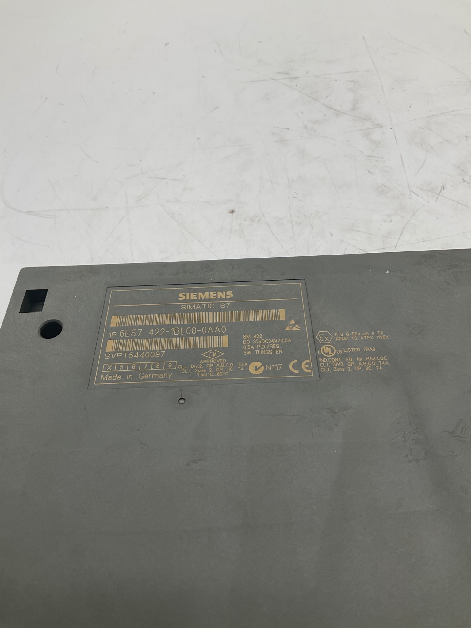SIEMENS 6ES7422-1BL00-0AA0 SIMATIC S7-400 SM 422 32DO 24VDC Output Module USED 3