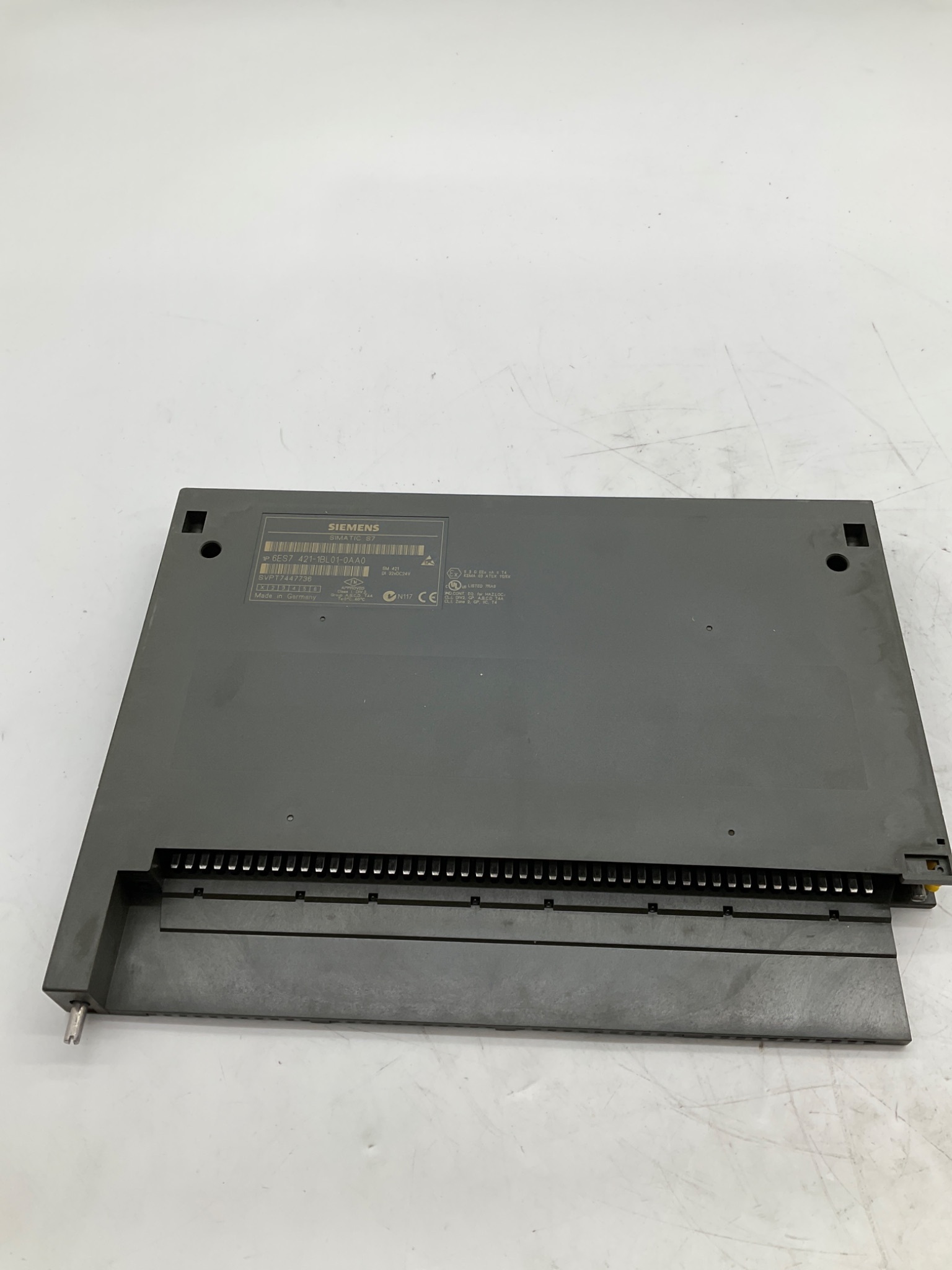 SIEMENS 6ES7421-1BL01-0AA0 SIMATIC S7-400 SM 421 32DI 24VDC Input Module USED 1