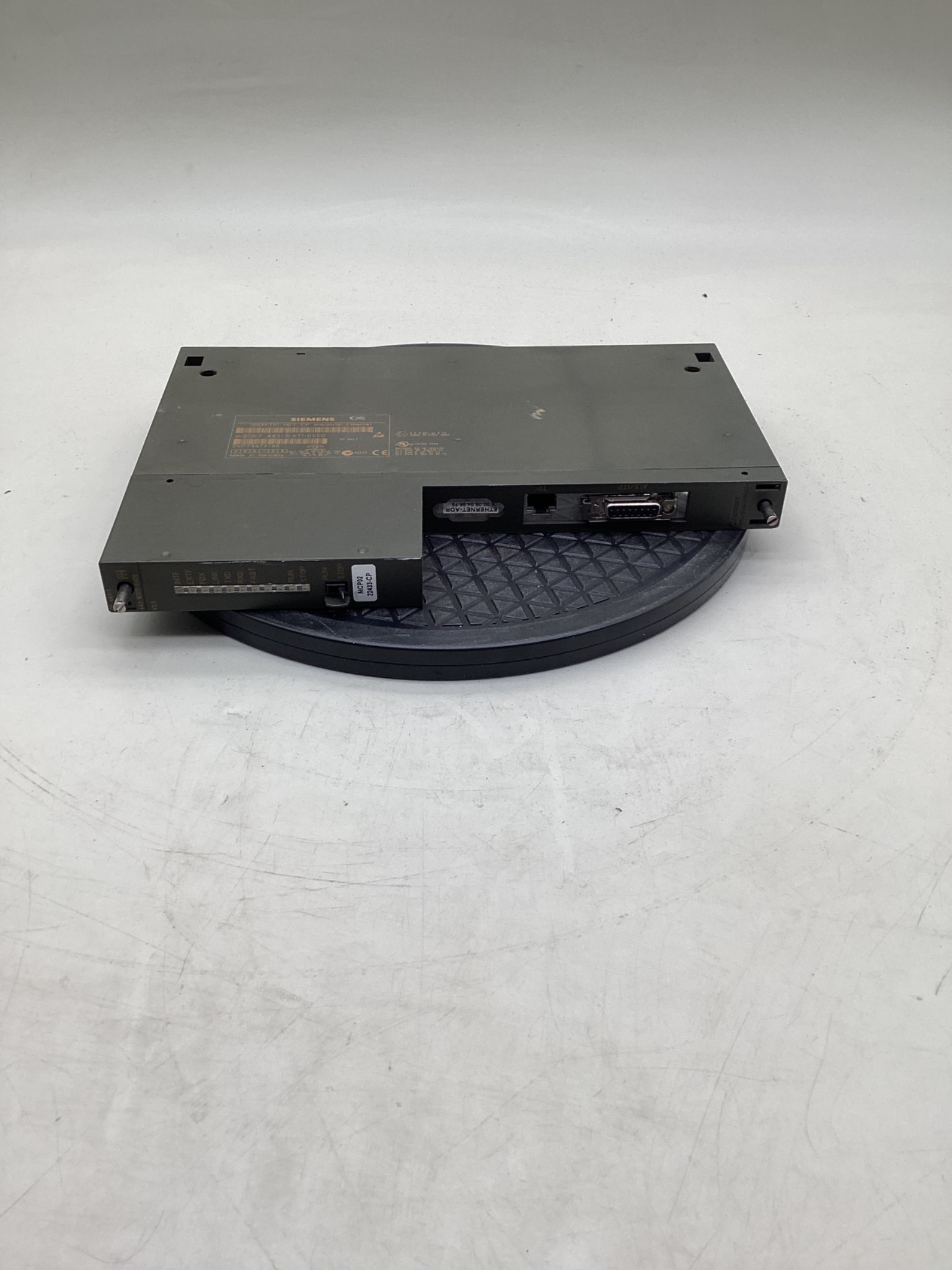 SIEMENS 6GK7443-1EX11-0XE0 SIMATIC NET CP 443-1 Industrial Ethernet Module USED 0
