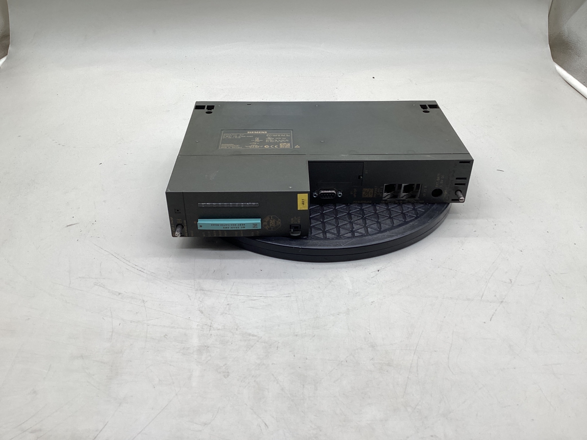SIEMENS 6ES7416-3FS06-0AB0 SIMATIC S7-400 CPU 416F-3 PN/DP Safety PLC Processor USED 0
