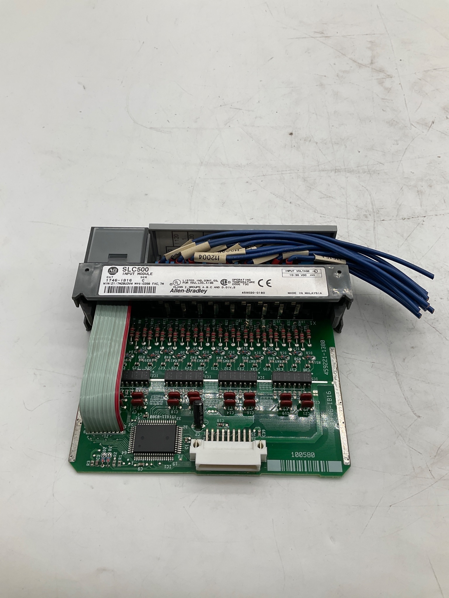ALLEN-BRADLEY 1746-IB16 SLC 500 16-Point DC Input Module 10-30VDC USED 0