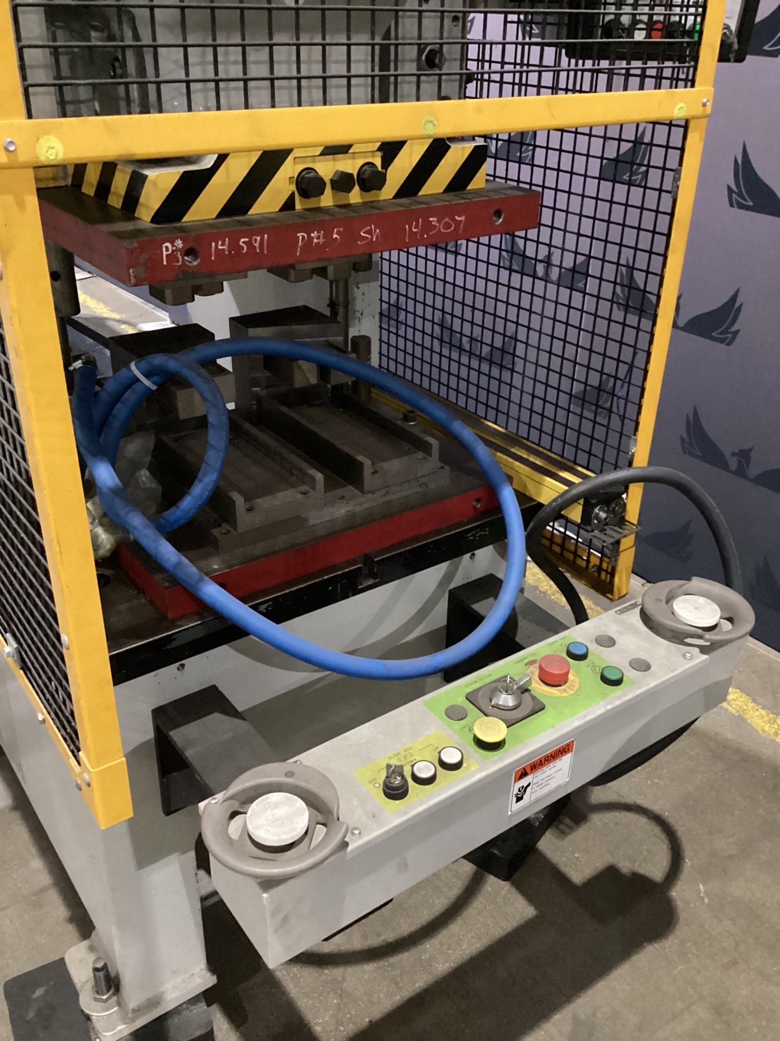 KOMATSU OBS60-34 66-Ton Single-Point Mechanical Gap Frame Press USED 2