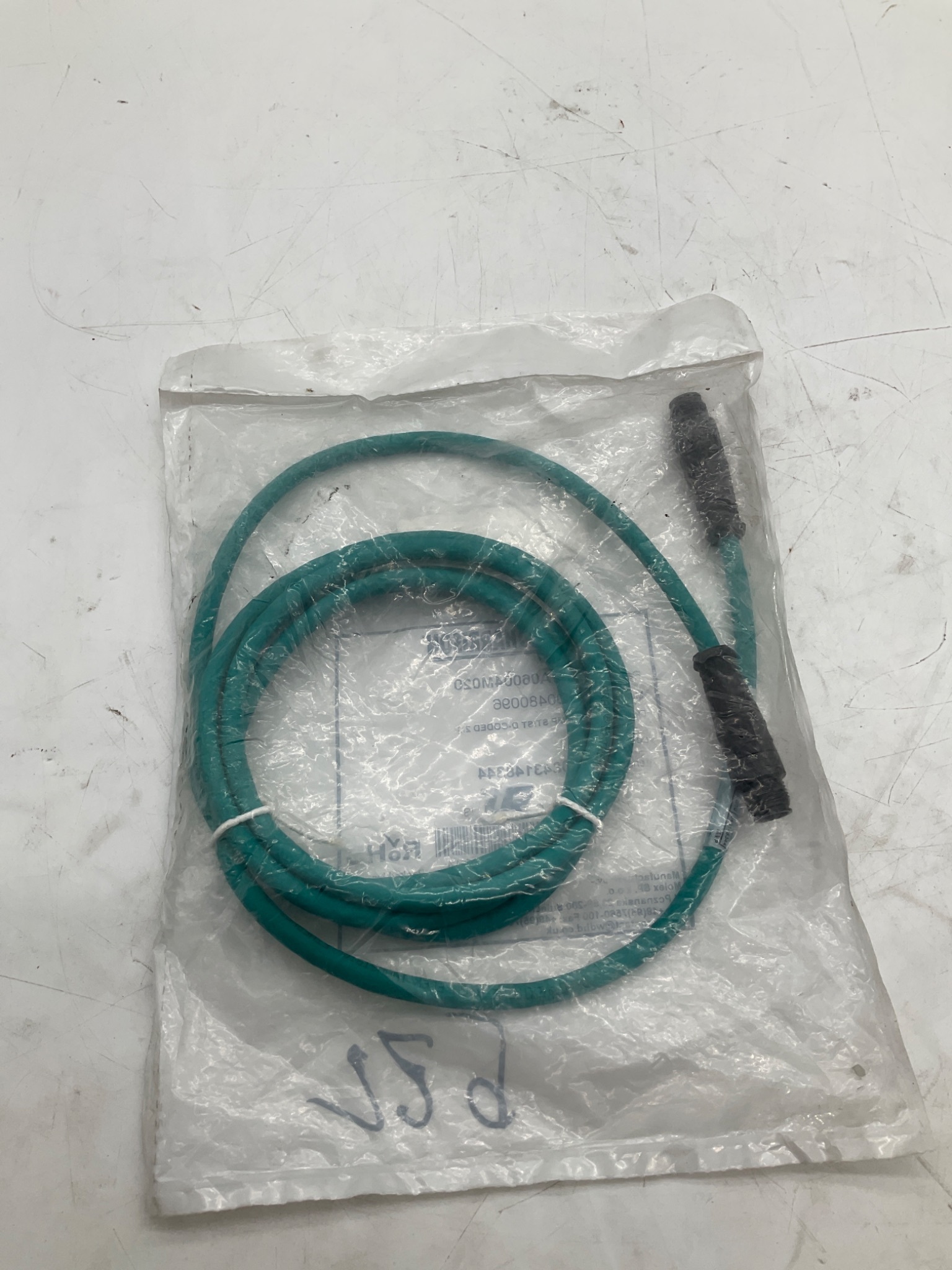 BRAD HARRISON E11A06004M020 M12 D-Coded Ethernet Cordset 2M NEW 2