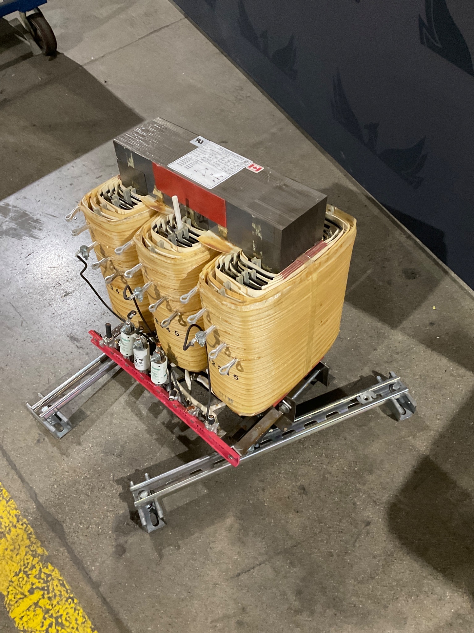 REX POWER MAGNETICS DA51H P C C 51 KVA 3 PH ISOLATION TRANSFORMER USED 2