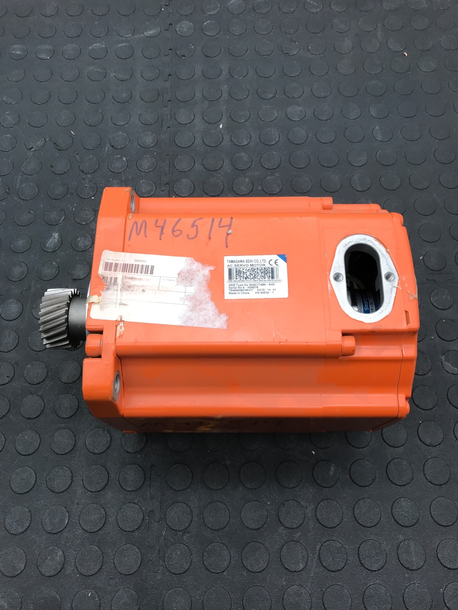 Tamagawa 3HAC17484‑6/03 AC Servo Motor USED 1