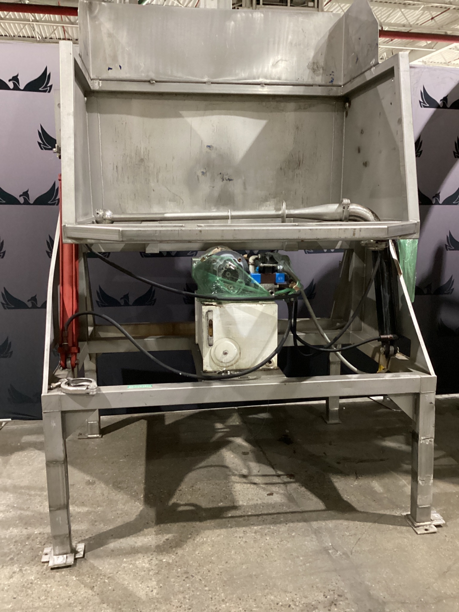 AUTOMATION EXPERTS INC 102-11 Hydraulic Tote Dumper USED 0