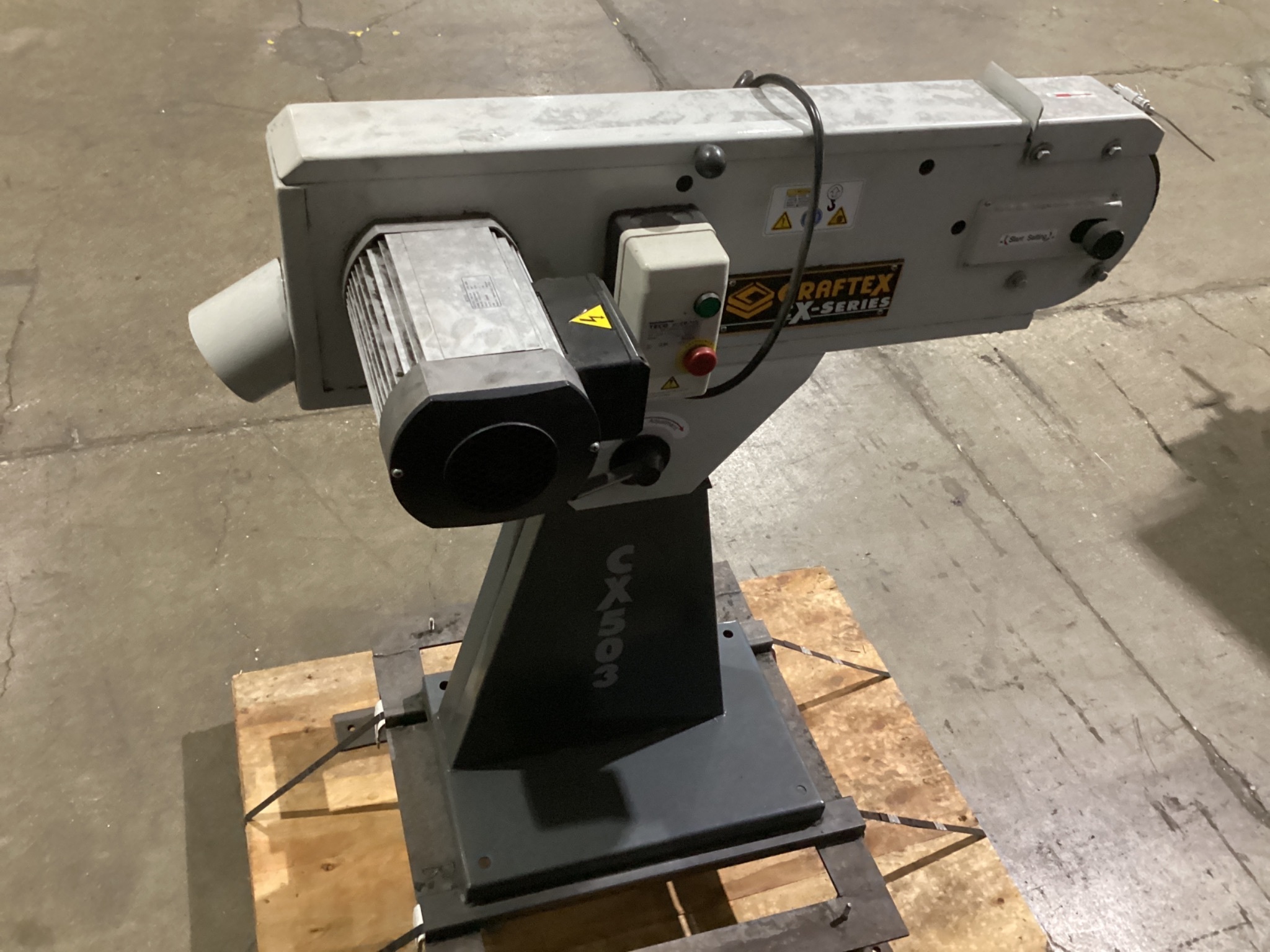 CRAFTEX CX503 Metal Belt Sander USED 4