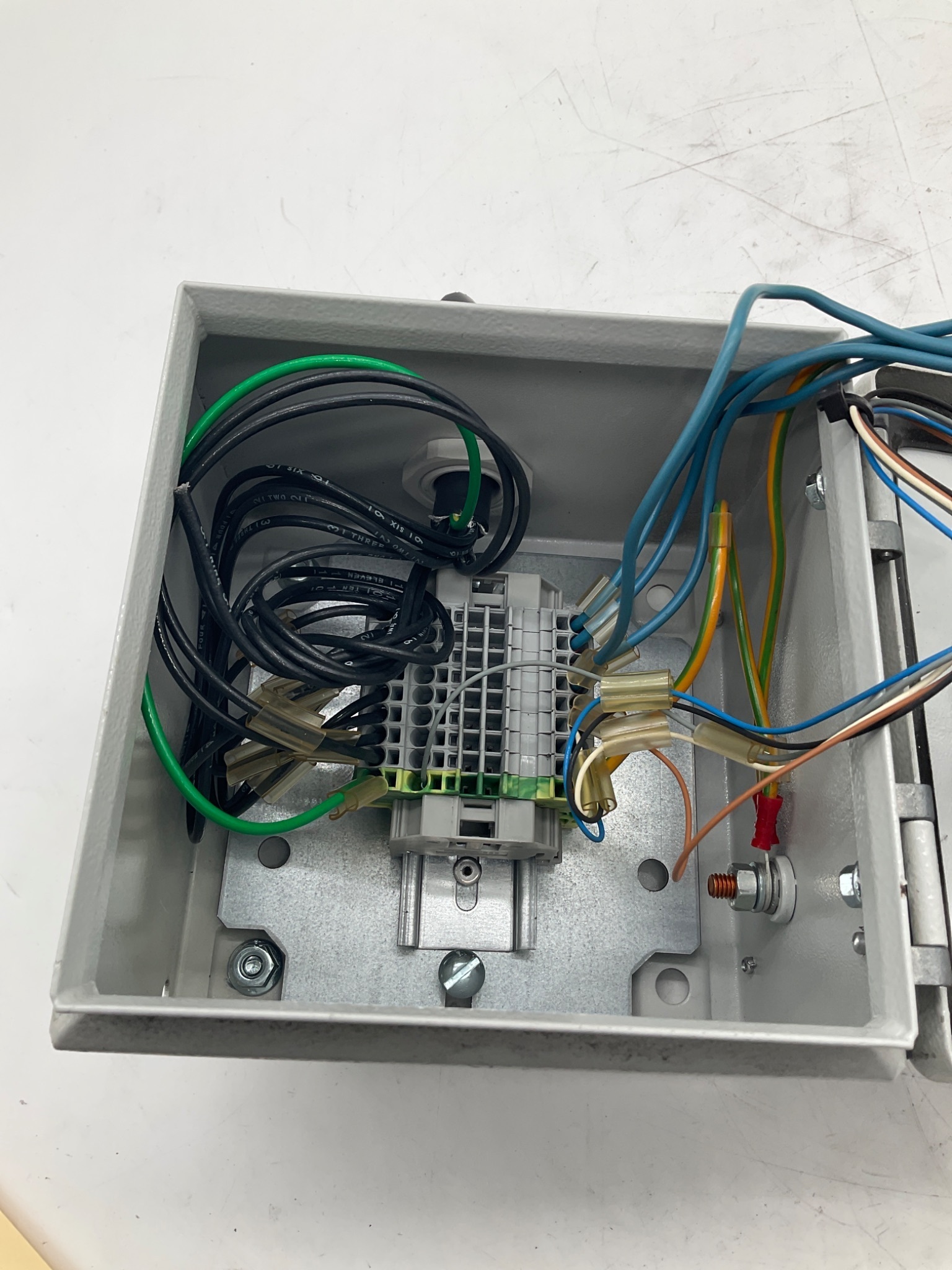 RITTAL Control Station Enclosure With Key Switch & Scanner Bypass USED 3