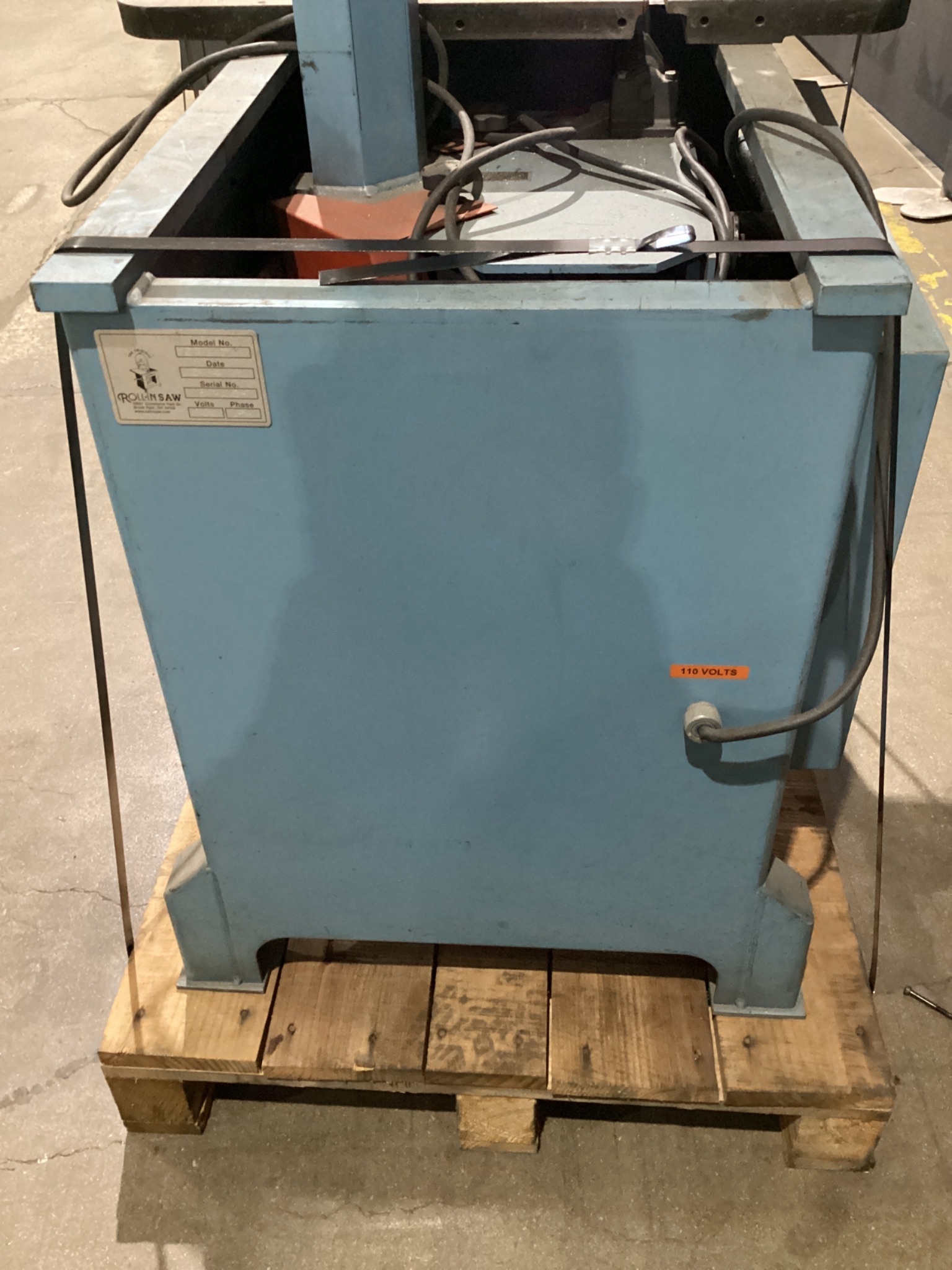 ROLL-IN EF1459 Vertical Bandsaw 110V USED 3