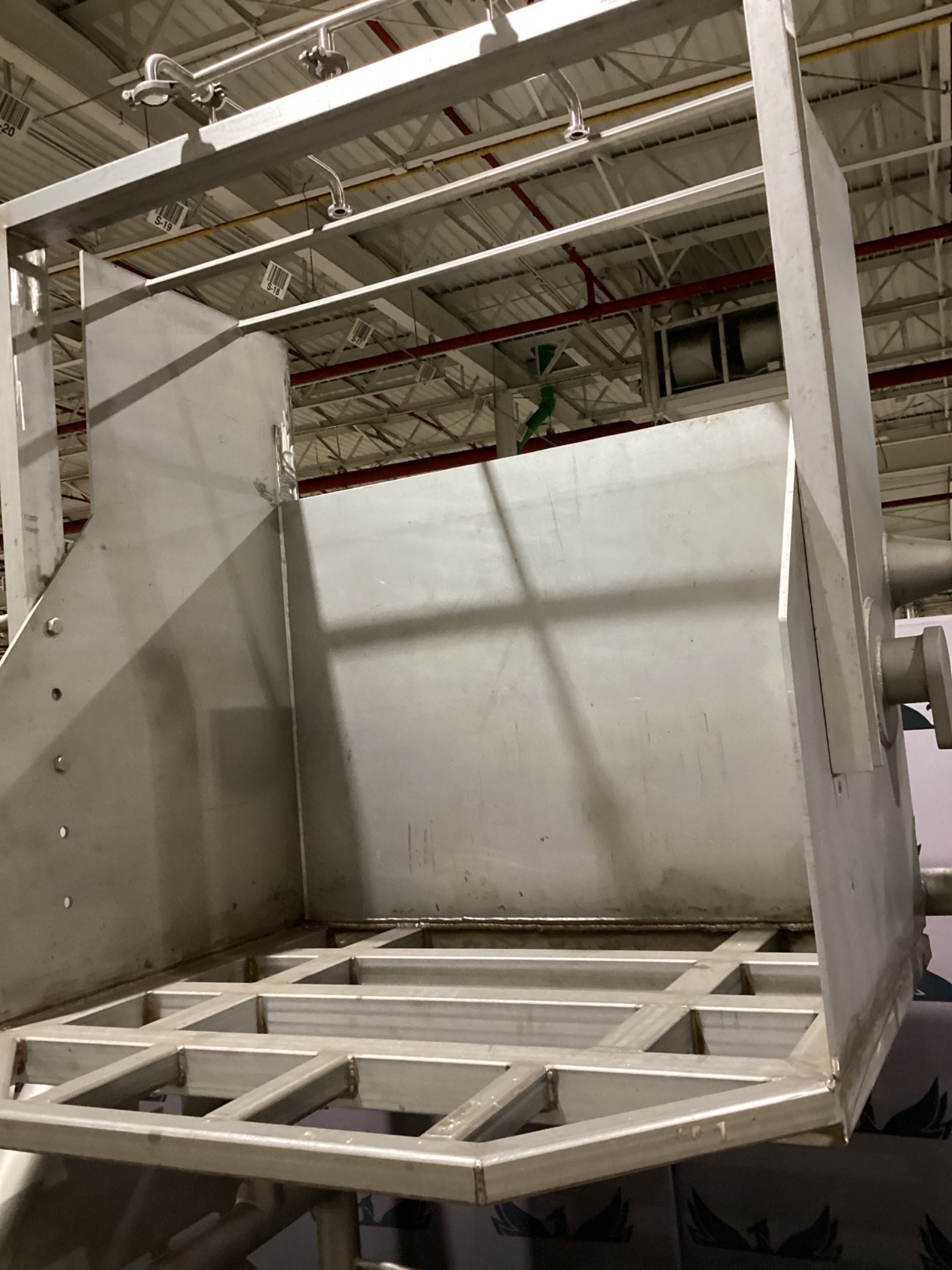 FELDMEIER EQUIPMENT NY108-001-102-DUM-09 Stainless Steel Tote Dumper USED 3